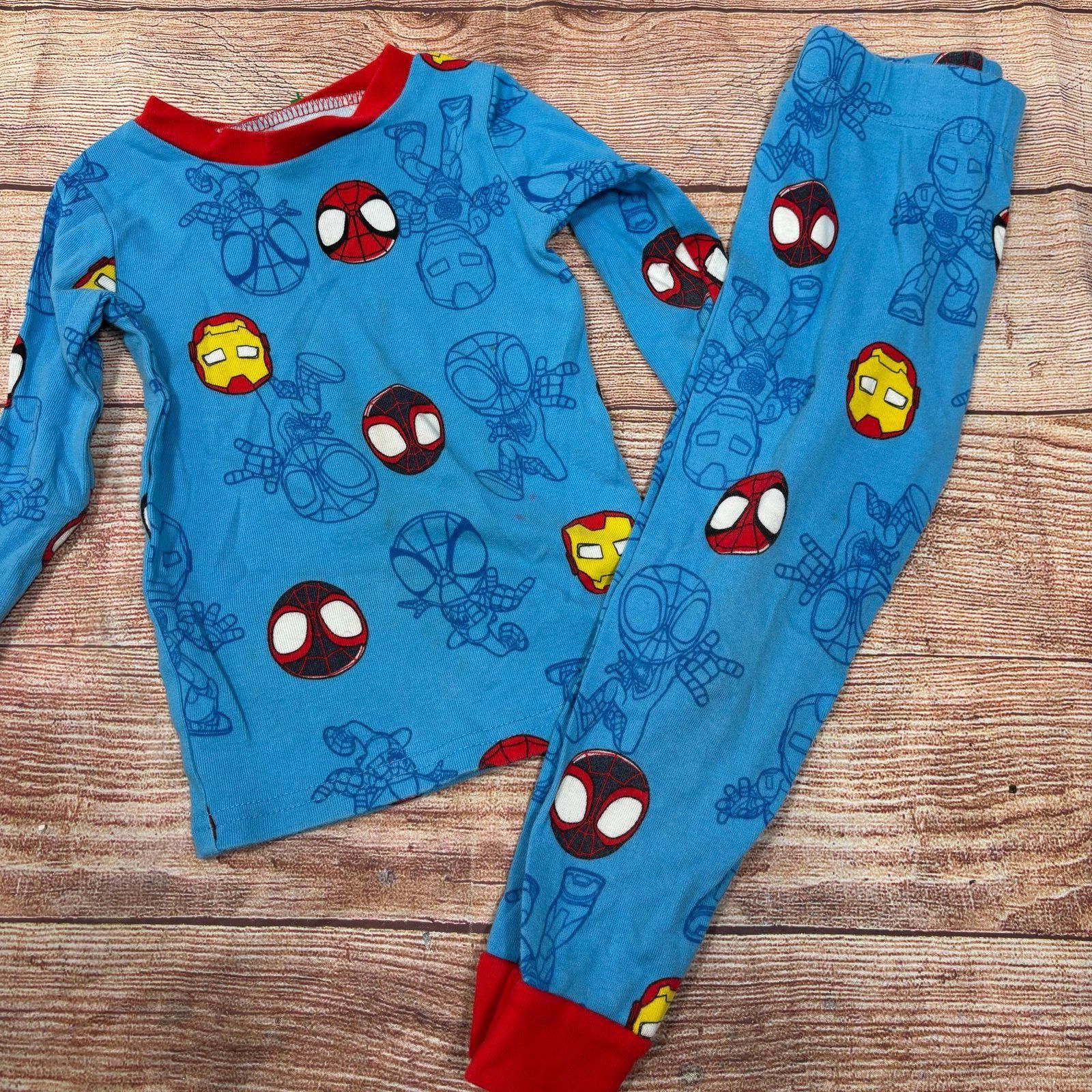 Other Marvel Spider-Man and Iron Man Kids 3T Pajama Set Size ONE SIZE - 1 Thumbnail