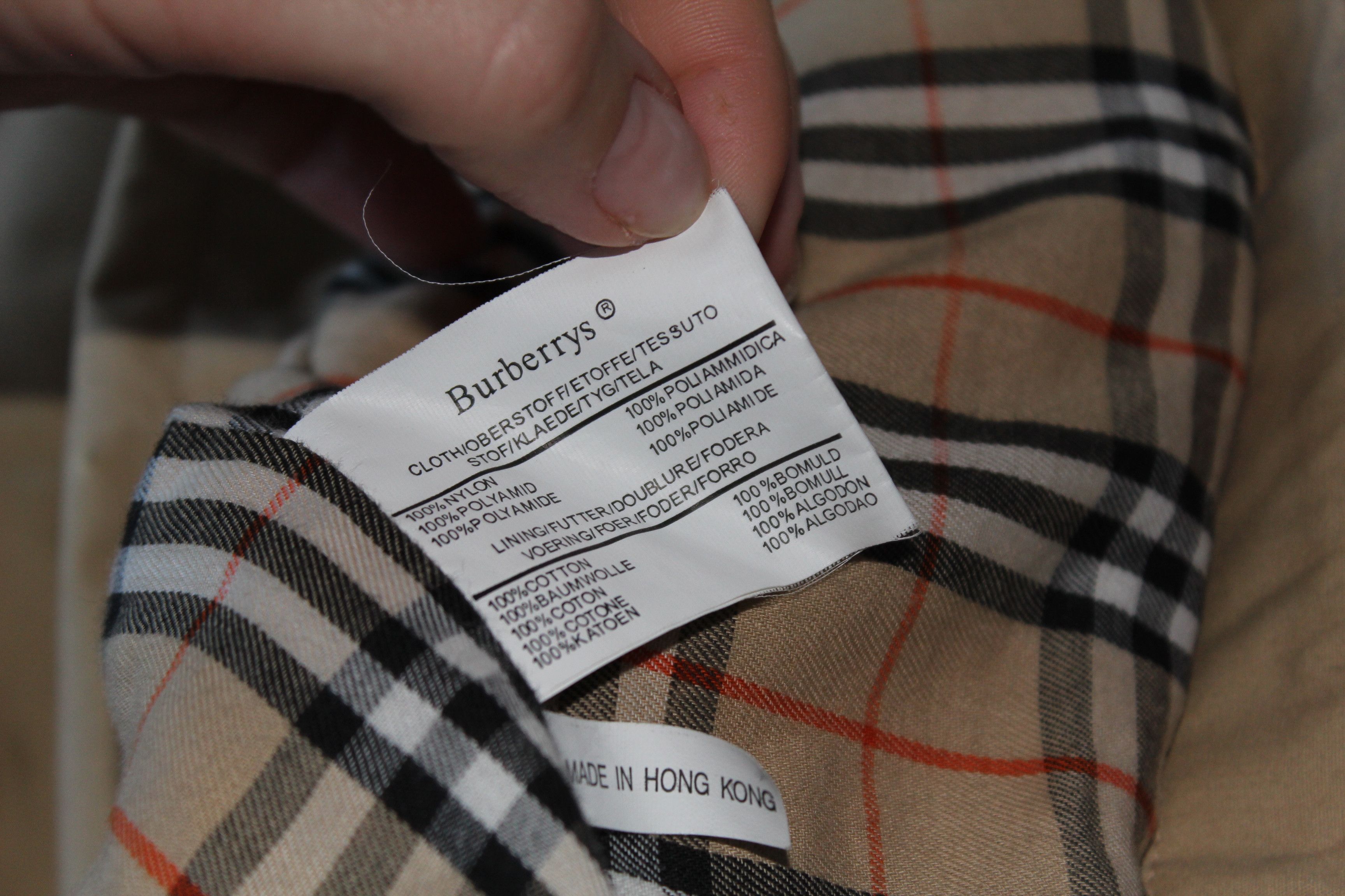 Burberry × Vintage Men's BURBERRY Vintage 80's Jacket Size M Size US M / EU 48-50 / 2 - 9 Thumbnail