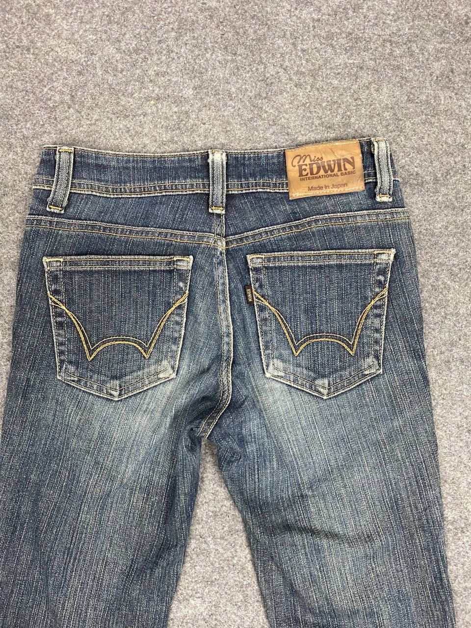 Edwin miss edwin japanese brand distressed denim nice design Size 28" / US 6 / IT 42 - 3 Thumbnail
