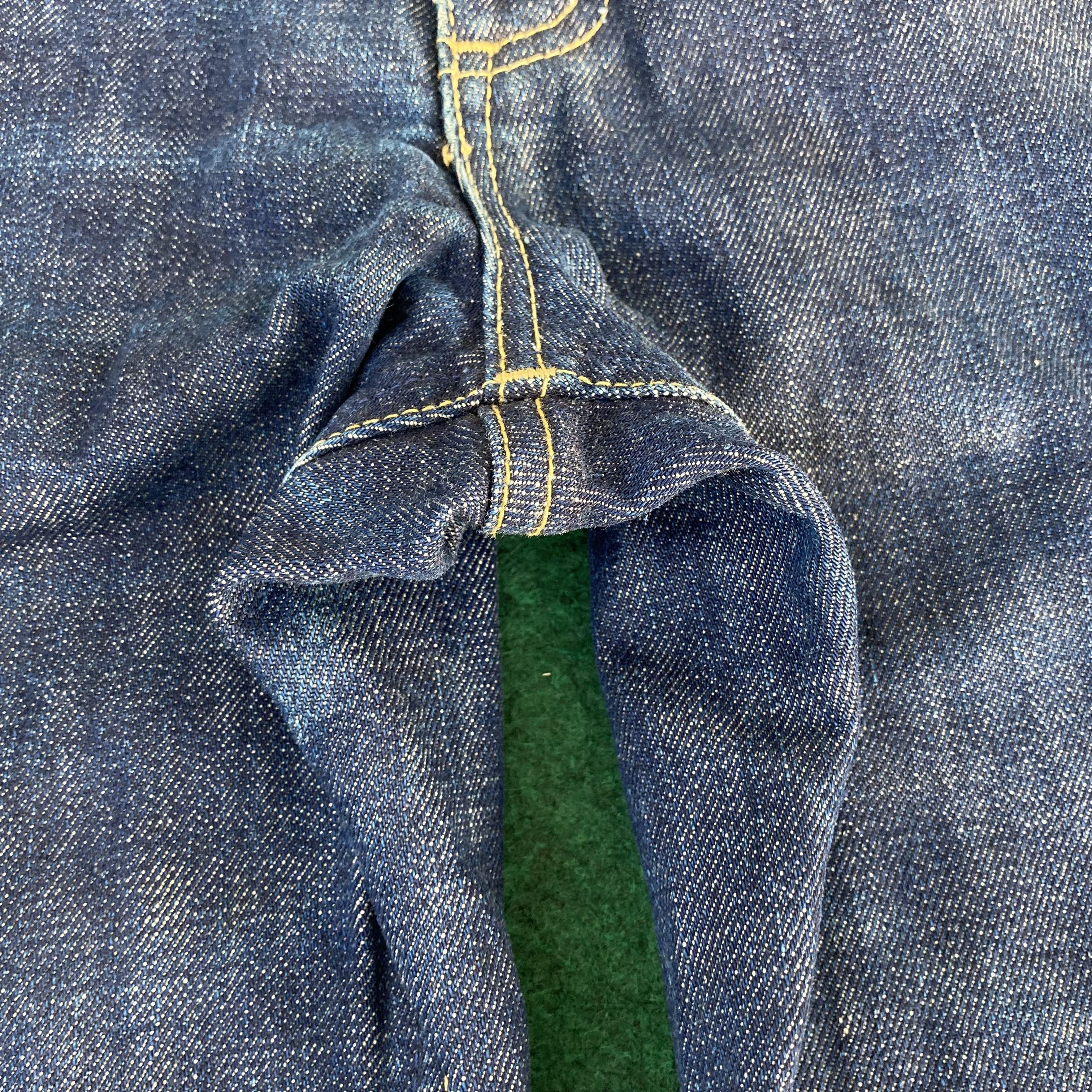 Lee Vtg Lee Riders Denim Bootcut Flare Grunge Jeans Size US 31 - 6 Thumbnail