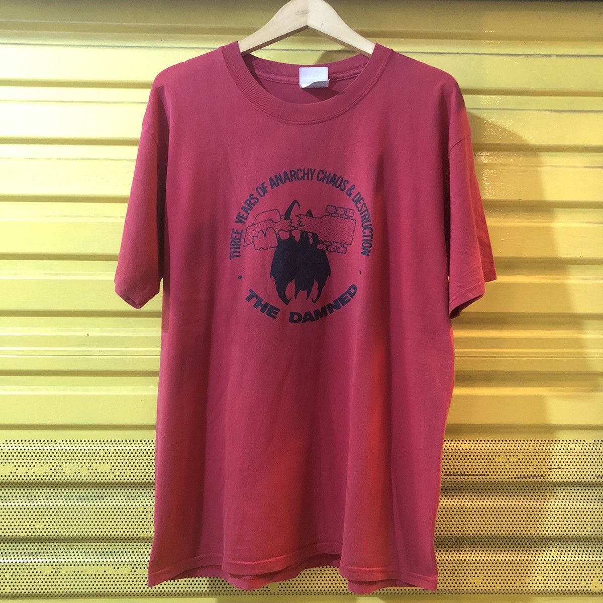 Band Tees × Vintage The Damned Three Years Of Anarchy Chaos and Destruction tee Size US L / EU 52-54 / 3 - 2 Thumbnail