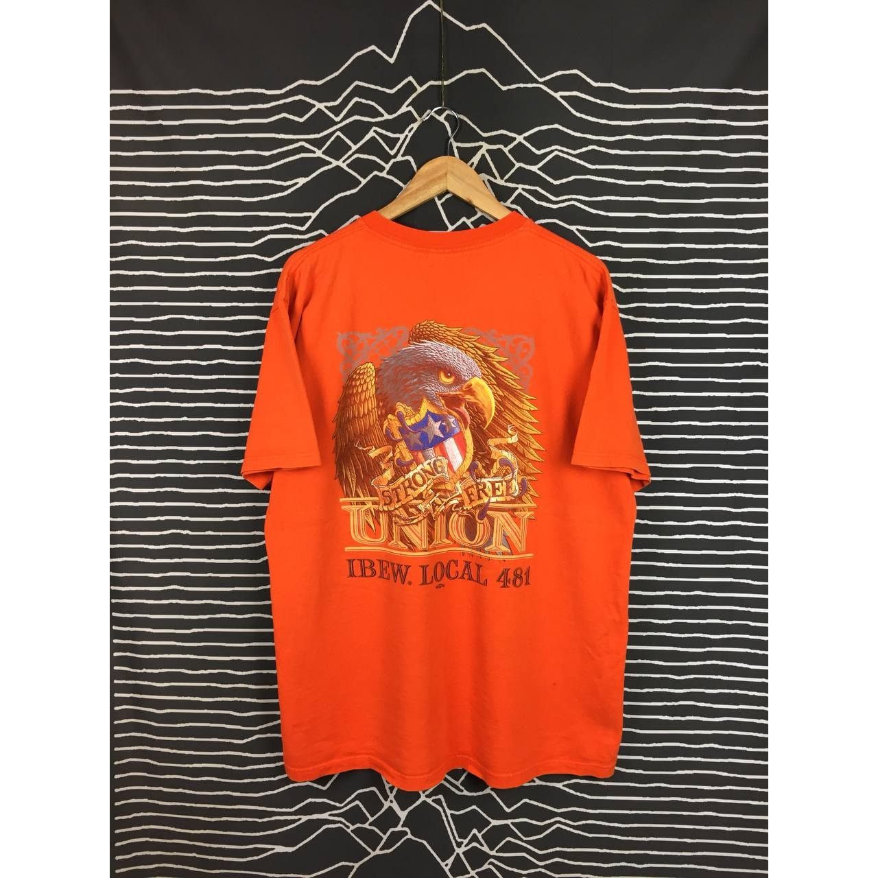 Other IBEW Local 481 Indianapolis Labor Union Strong & Free Tee Size US XL / EU 56 / 4 - 2 Thumbnail