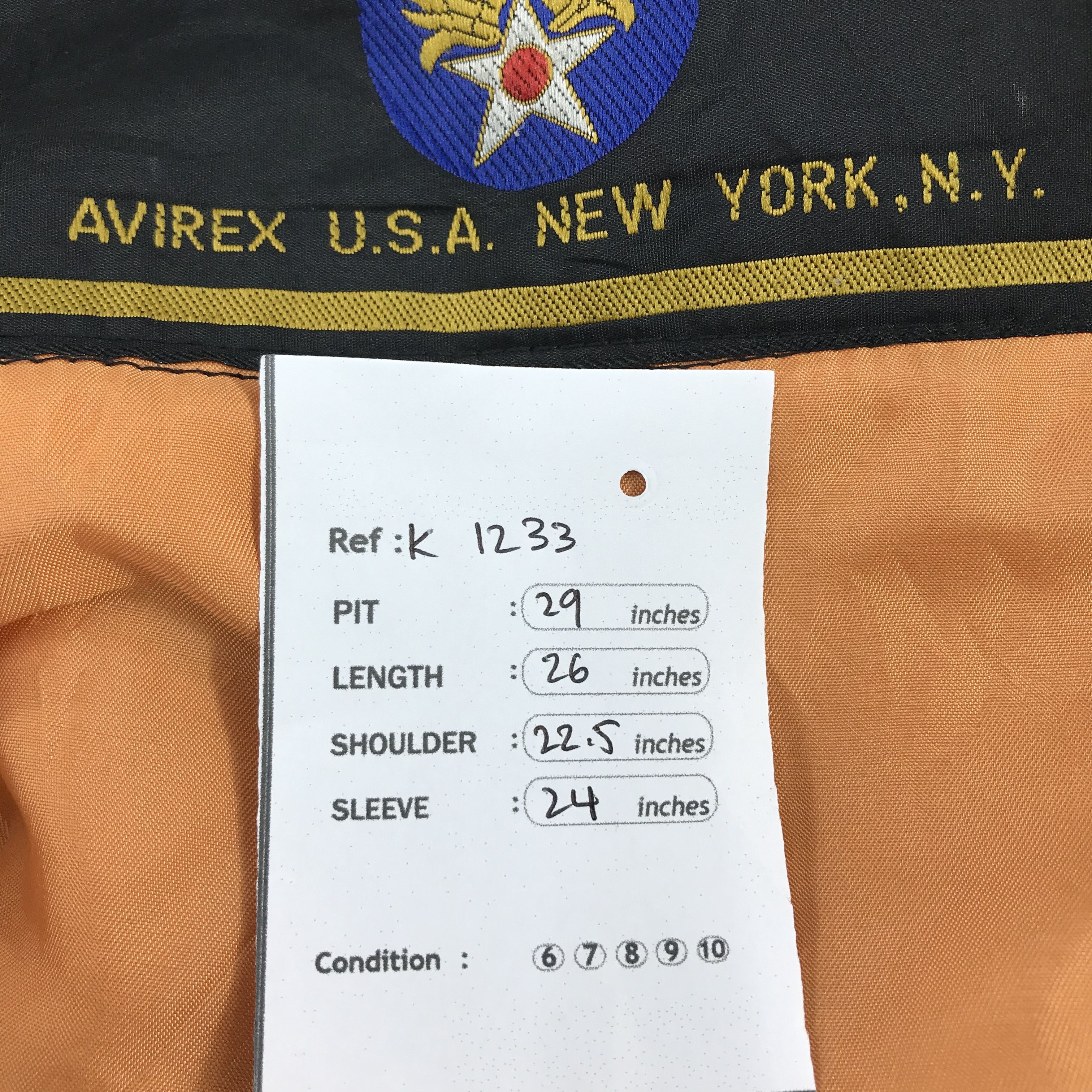 Avirex Vintage Avirex MA-1 Bomber Flight Pinup Girl Jacket K1233 Size US XL / EU 56 / 4 - 25 Thumbnail