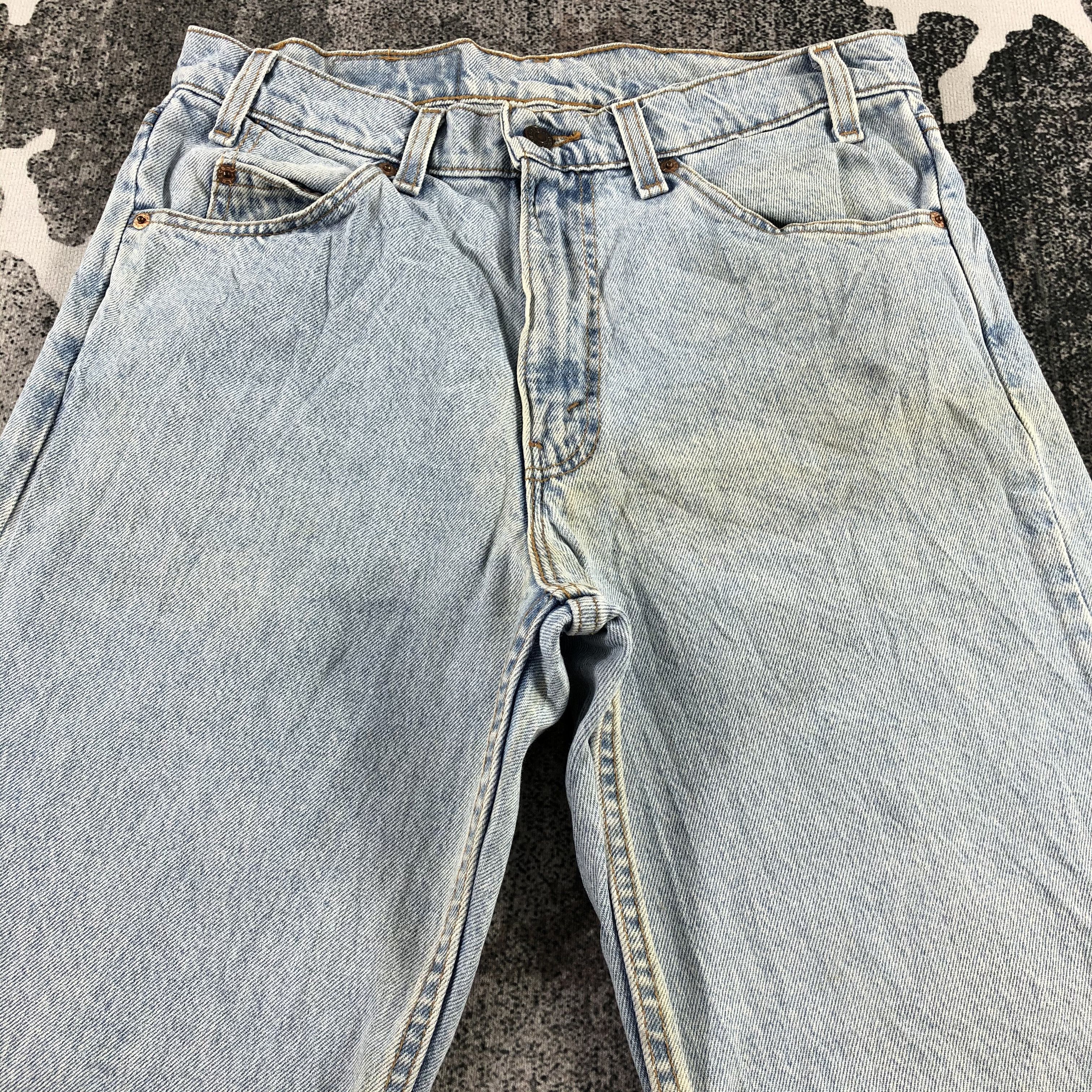 Levi's Vintage 90s Levi's 550 Jeans Orange Tab Denim KJ1407 Size US 32 / EU 48 - 3 Thumbnail