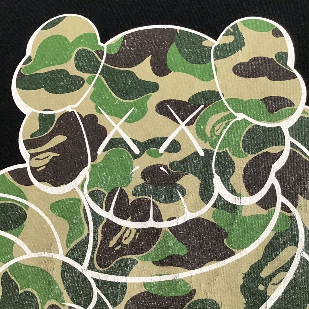 Bape × Kaws × Nigo BAPE × KAWS chum T-shirt ABC camo a bathing ape NIGO Size US M / EU 48-50 / 2 - 3 Thumbnail