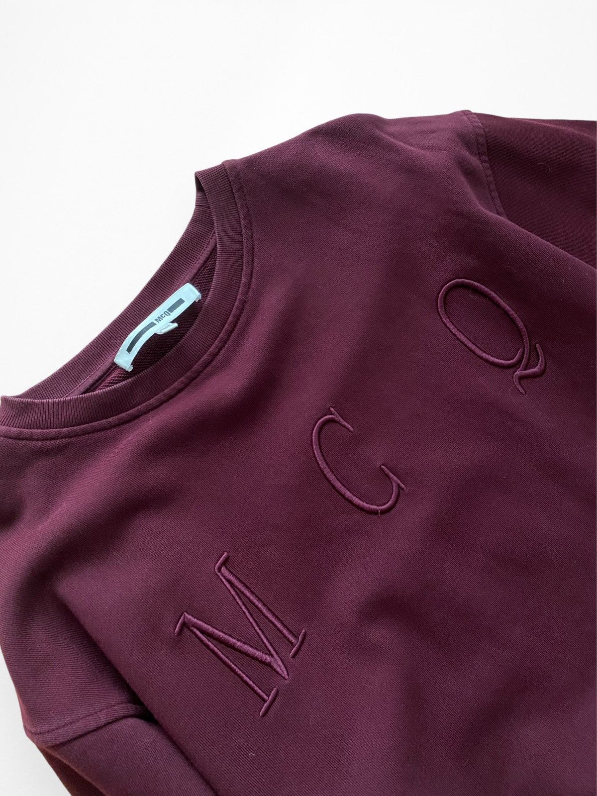 Alexander McQueen Alexander McQueen MCQ embroidered Logo Sweatshirt Size US M / EU 48-50 / 2 - 2 Thumbnail