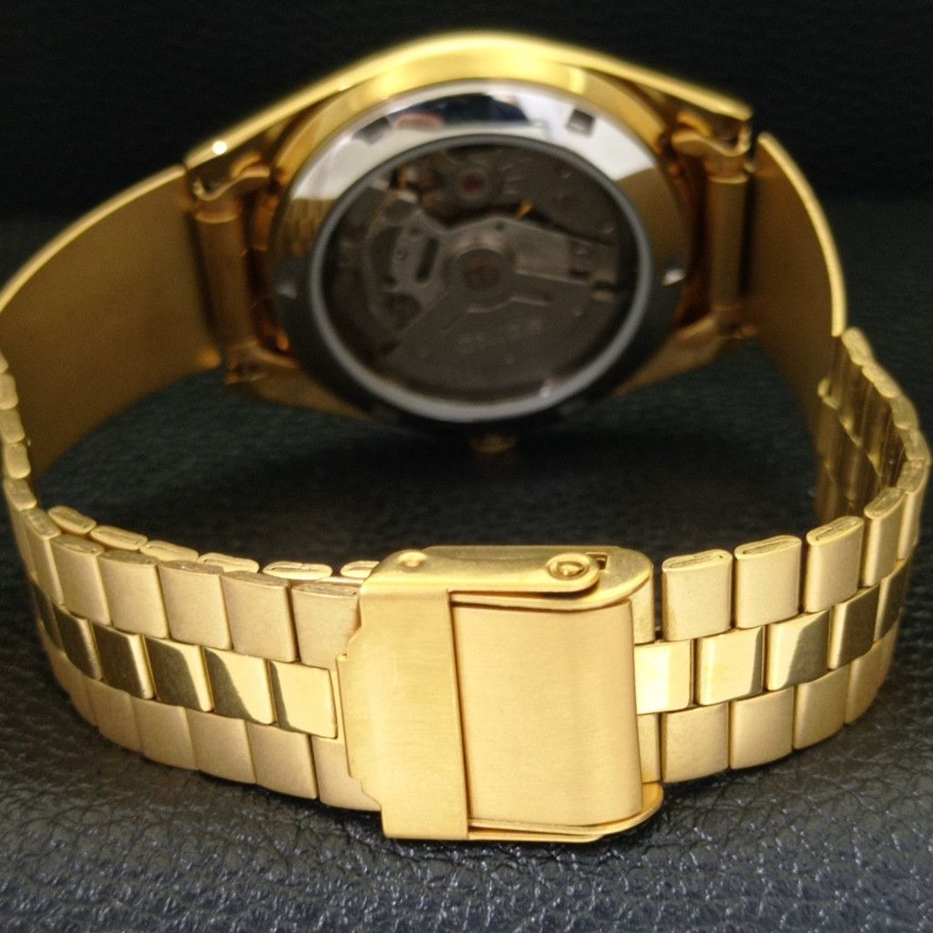 Seiko REFURBISHED VINTAGE SEIKO 5 AUTO JAPAN MENS WATCH a440682 Size 38 - 2 Thumbnail