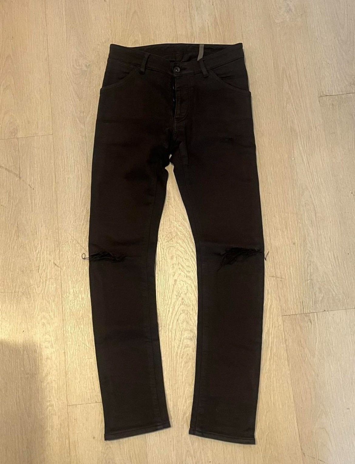 Kazuyuki Kumagai Attachment Attachment Slashed Knee Denim Size US 29 - 1 Thumbnail