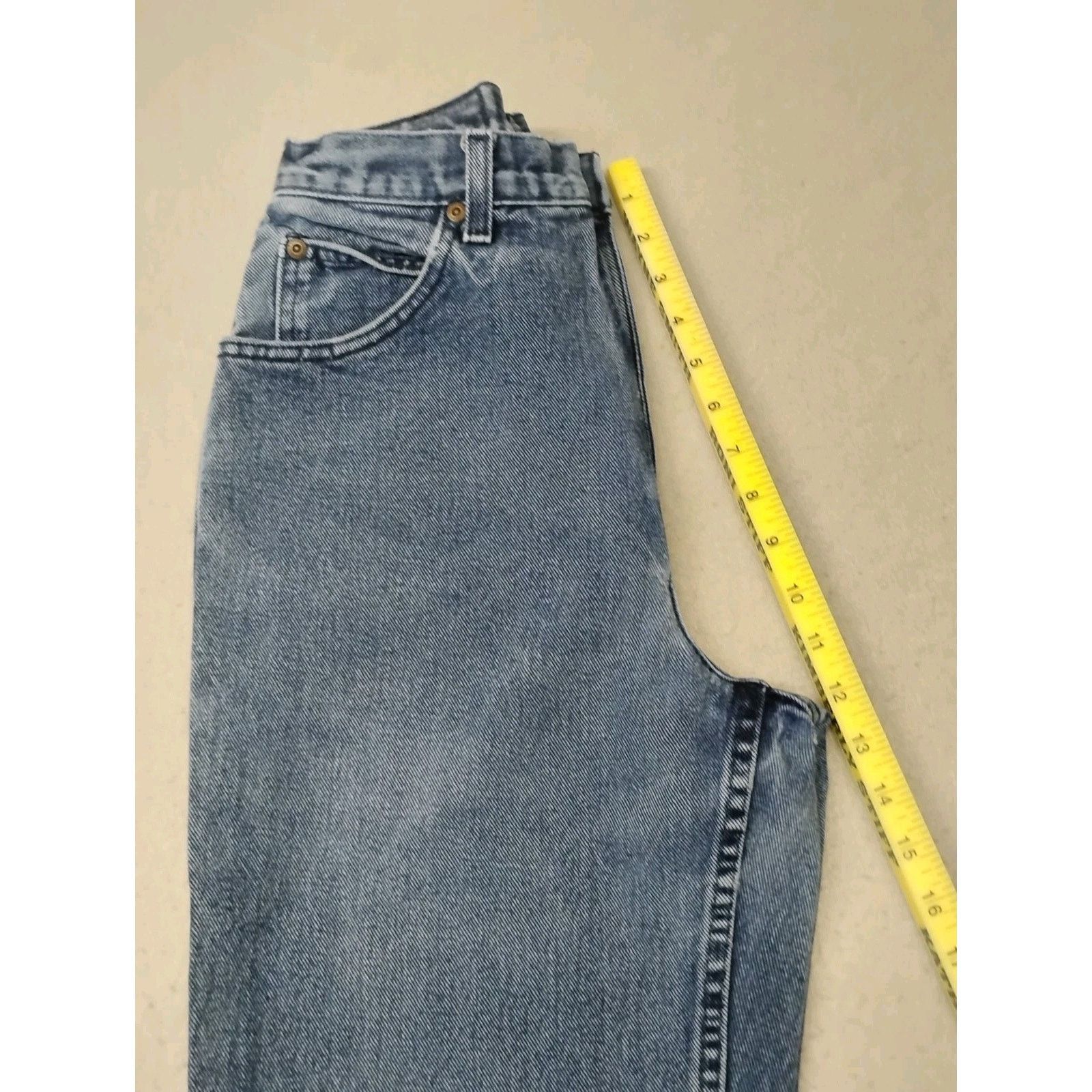 St. Johns Bay St Johns Bay (26") Women's Vintage Straight Blue Denim Jeans Size 30" / US 8 / IT 44 - 7 Thumbnail