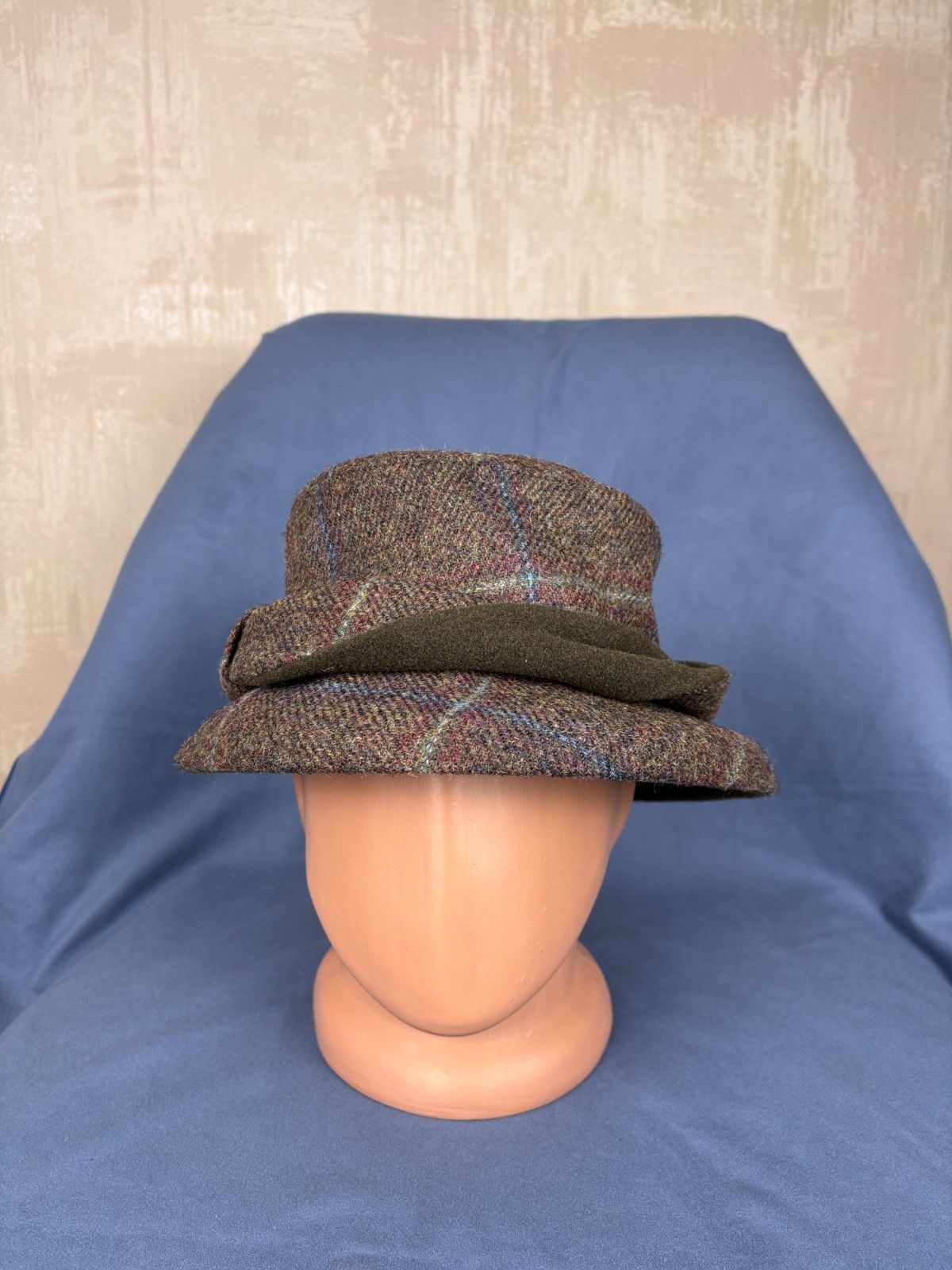 Other Heather Mallalieus Tweed Wool Women's Bucket Hat One Size Size ONE SIZE - 1 Thumbnail