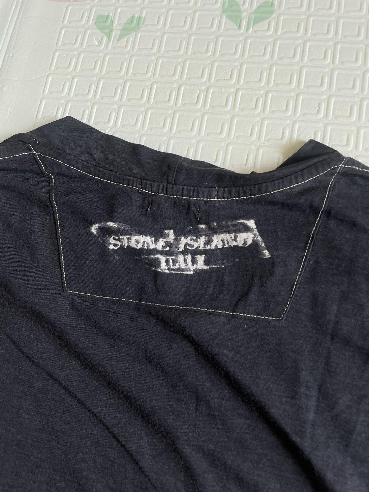 Designer × Stone Island × Vintage Stone Island Art Graphic Tee Italy vintage Size US L / EU 52-54 / 3 - 9 Thumbnail