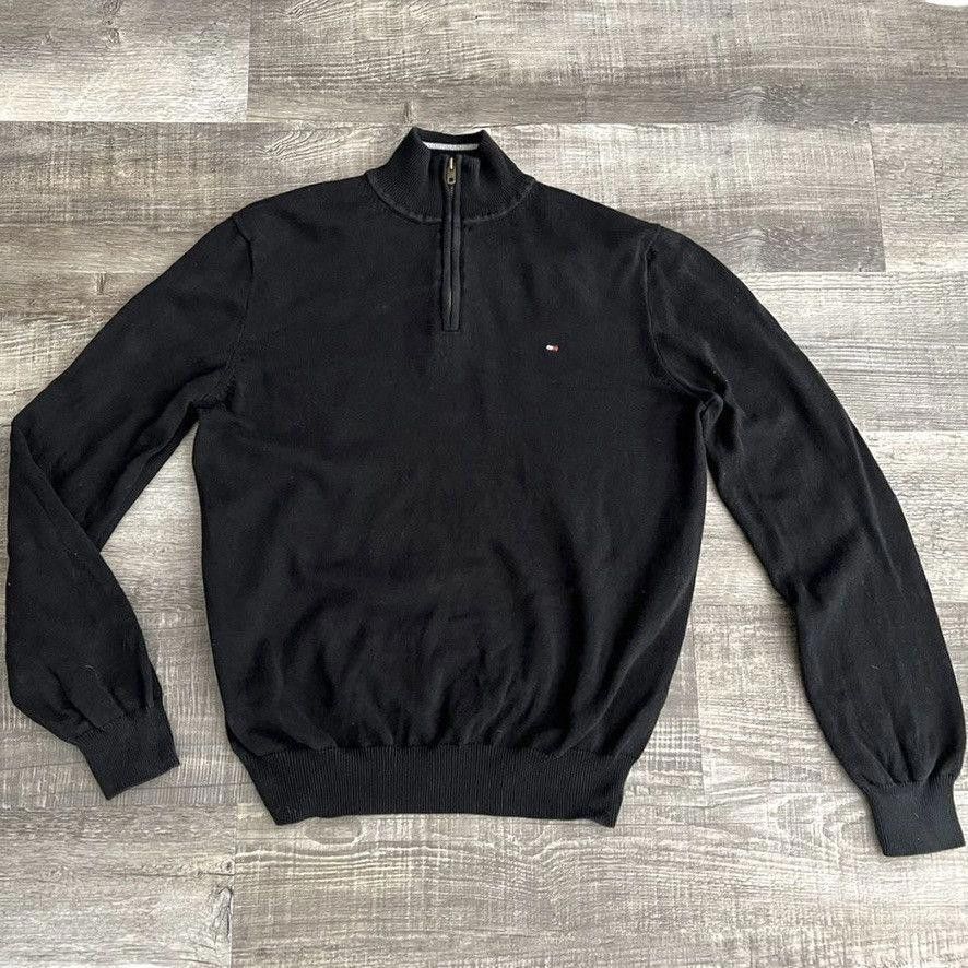 Tommy Hilfiger TOMMY HILFIGER • Vintage "3/4 Pullover" (L) Size US L / EU 52-54 / 3 - 2 Thumbnail