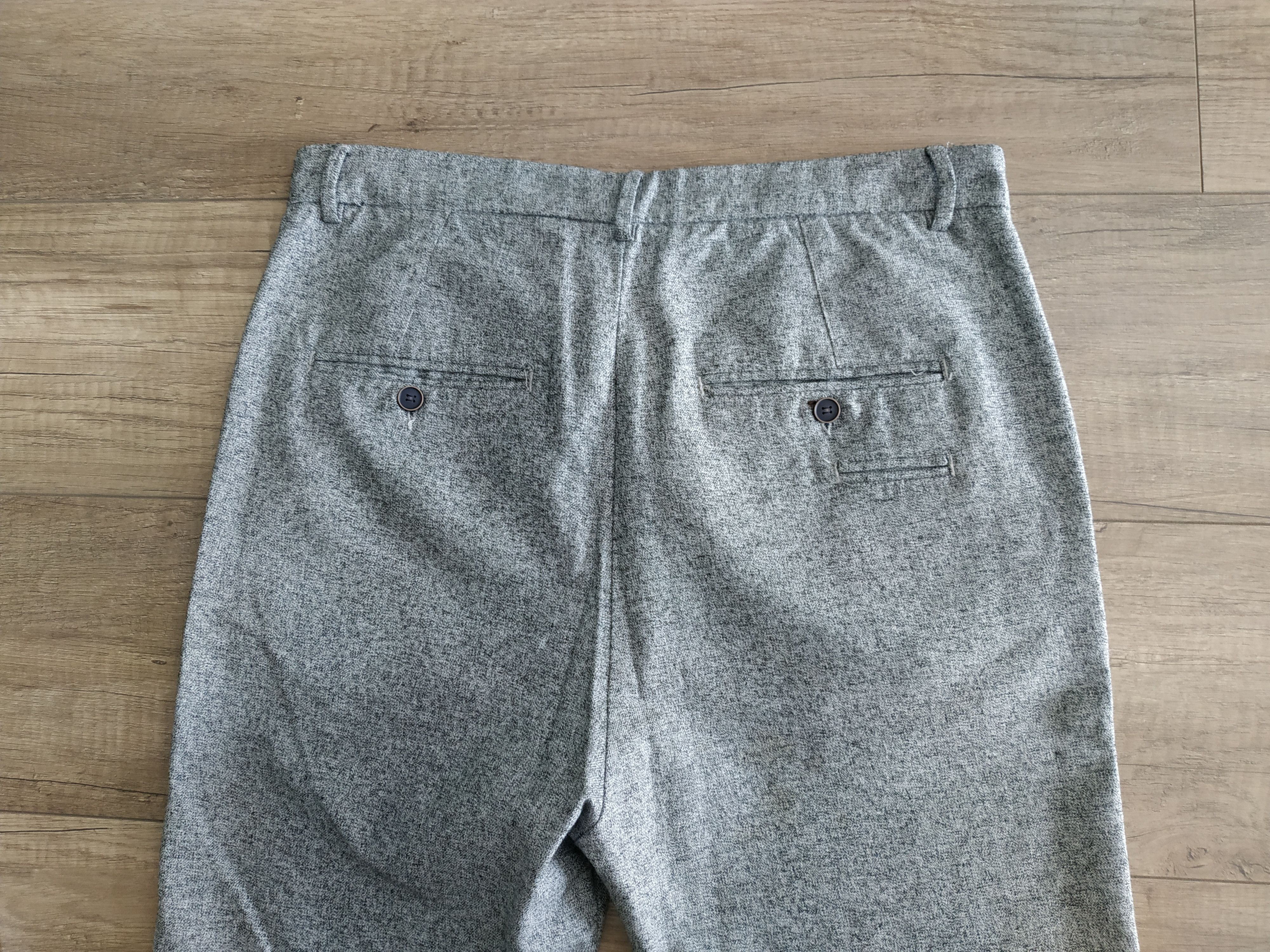 Zara ZARA Men's Slim Fit Chino/Sports Pants/Bottoms, s. 32 Size US 32 / EU 48 - 7 Thumbnail
