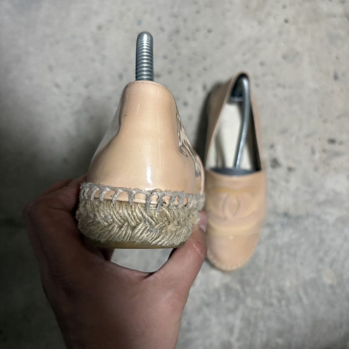Christian Dior Monsieur Chanel Espadrilles Flats Lambskin Size US 8 / IT 38 - 3 Thumbnail
