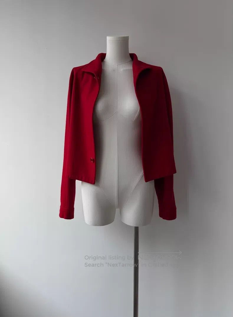 Yohji Yamamoto Yohji Yamamoto 2000AW Rare Red Jacket Size US M / EU 48-50 / 2 - 7 Thumbnail