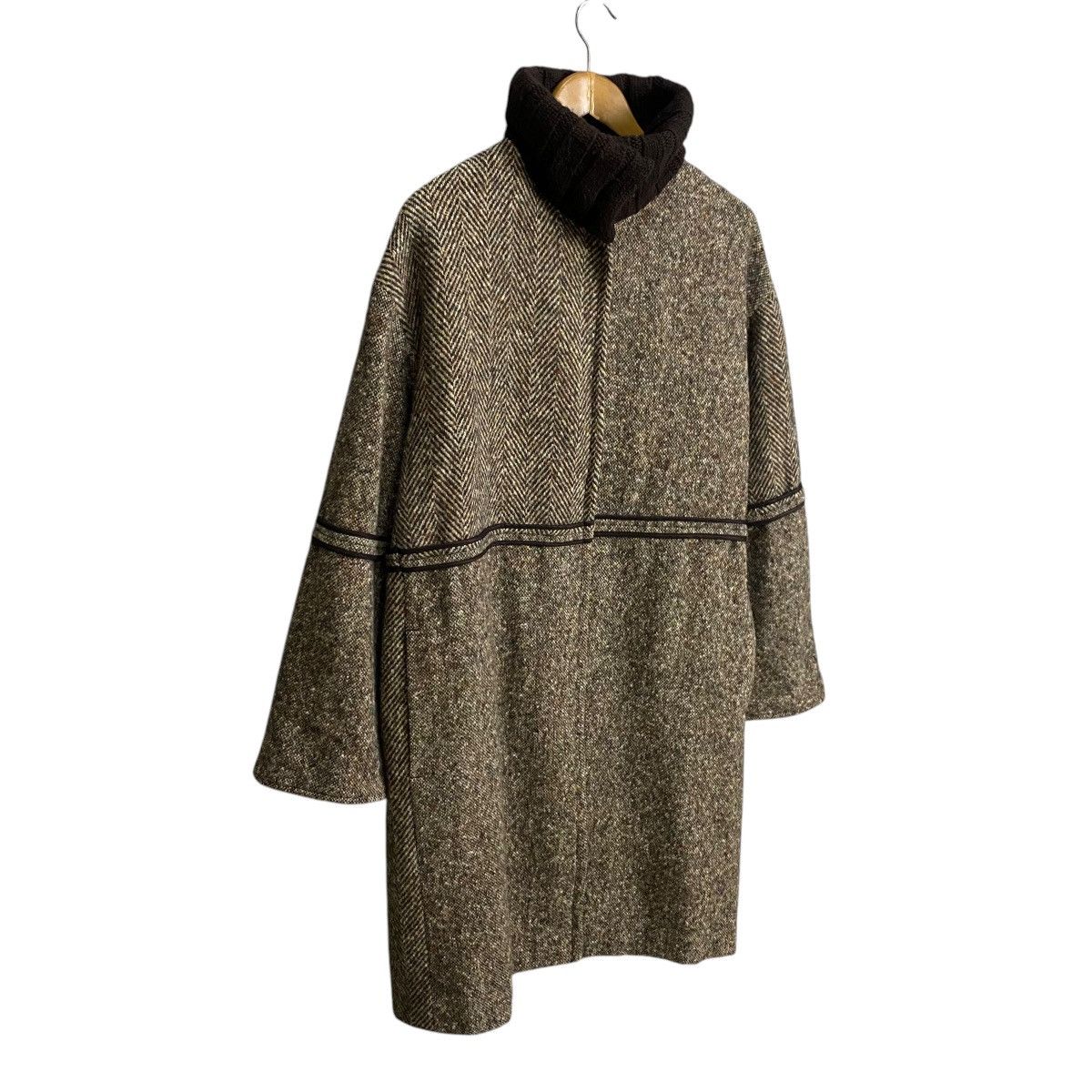 Designer × Jean Charles De Castelbajac Castelbajac x CarmA SpA Italian logo wool tweed coat Size US M / EU 48-50 / 2 - 2 Thumbnail