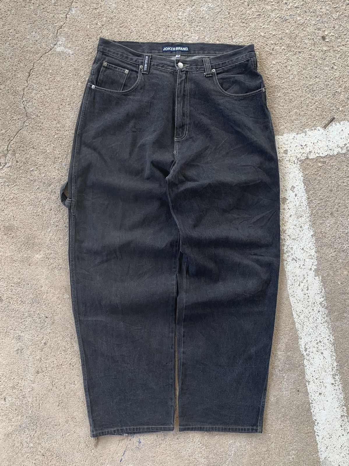 Japanese Brand Vintage Joker Losangeles carpenter pants black Size US 38 / EU 54 - 5 Thumbnail