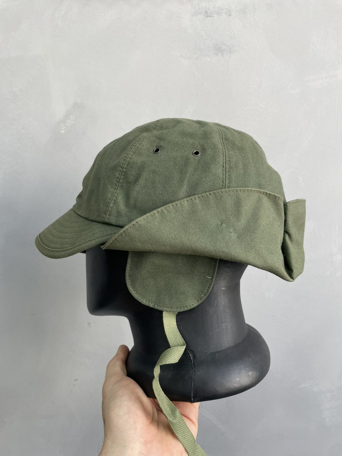 Japanese Brand Vintage rare Japanese military army Rick owens style hat cap Size ONE SIZE - 5 Thumbnail