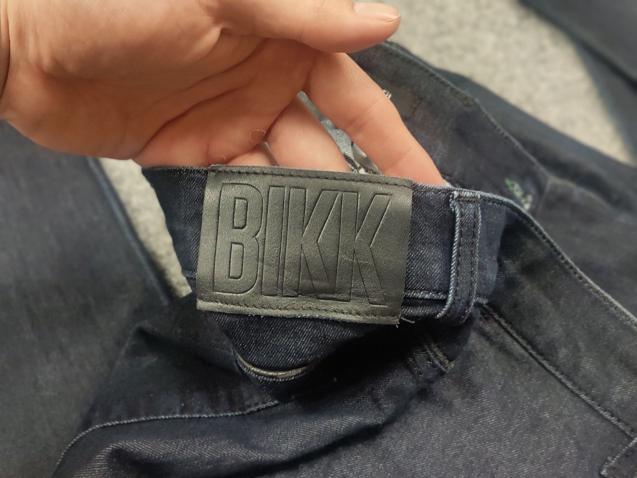 Dirk Bikkembergs Dirk Bikkembergs Slim Dark Wash Blue Classic Casual Jeans Size US 31 - 13 Thumbnail