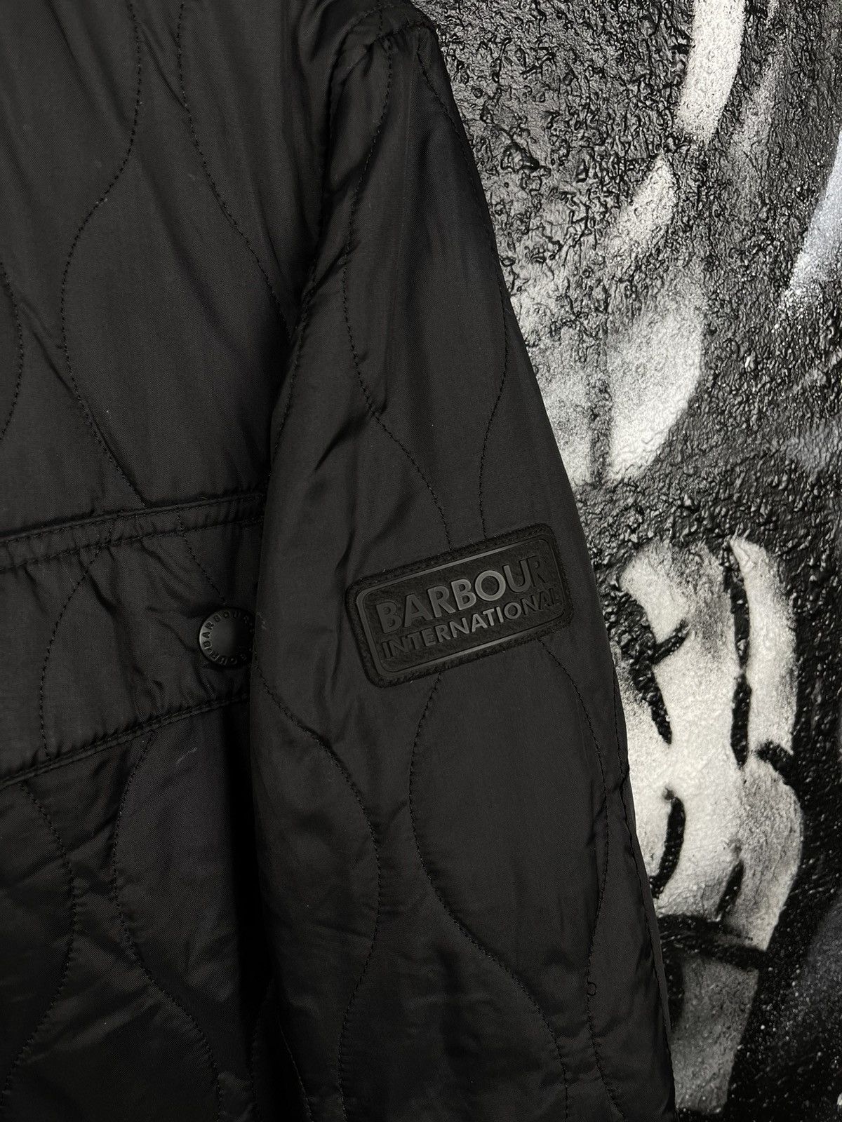 Barbour × Vintage Barbour International Ariel Track Quilt Jacket Men’s Size S Size US S / EU 44-46 / 1 - 6 Thumbnail