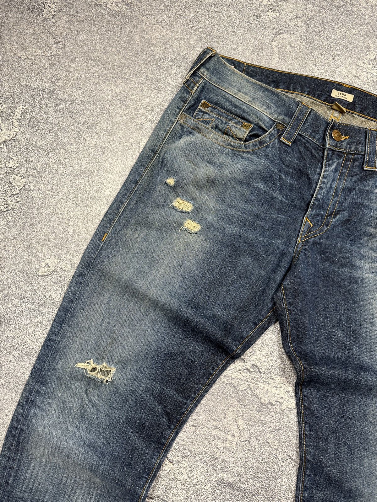 True Religion True Religion Jeans Opium Crazy Denim Pants Size US 38 / EU 54 - 8 Thumbnail