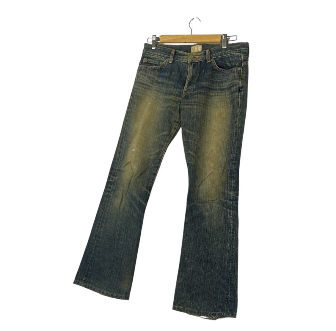 Designer × Edwin × Vintage Vintage Edwin 503 SD Super Flare Denim Inspired Tornado Mart Size 32" / US 10 / IT 46 - 2 Thumbnail