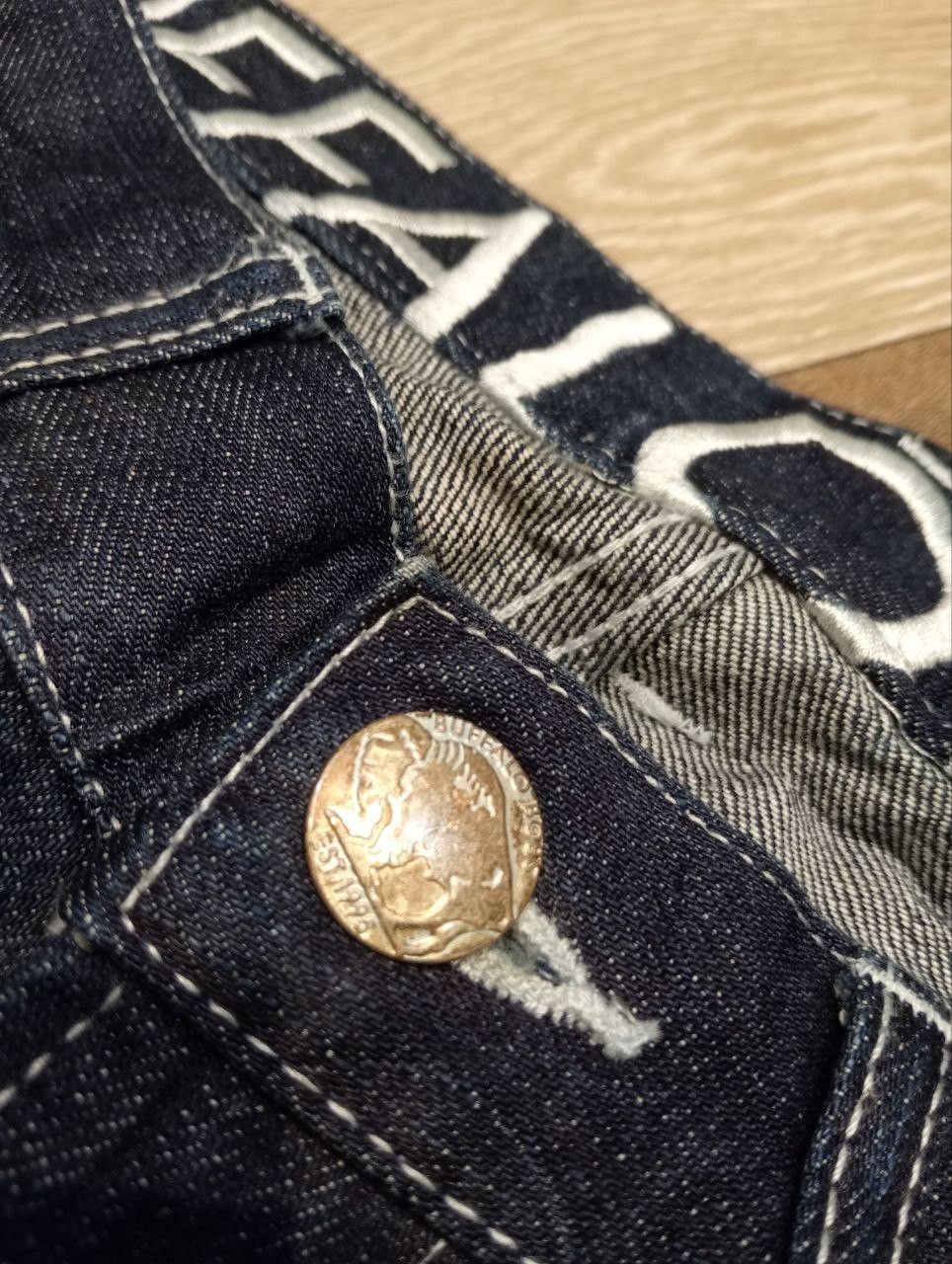 BUFFALO BOBS BUFFALO BOBS JAPANESE LABEL DISTRESSED SLIM JEANS Size US 30 / EU 46 - 7 Thumbnail