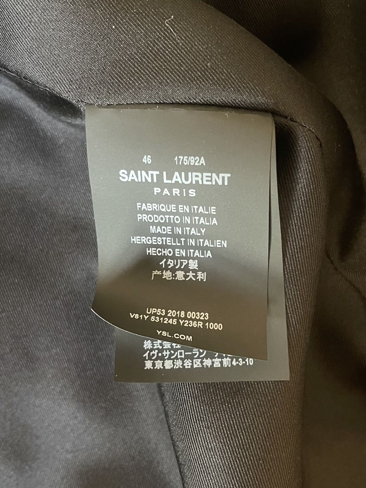 Saint Laurent Paris Teddy Jacket Limited Edition Size US S / EU 44-46 / 1 - 9 Thumbnail