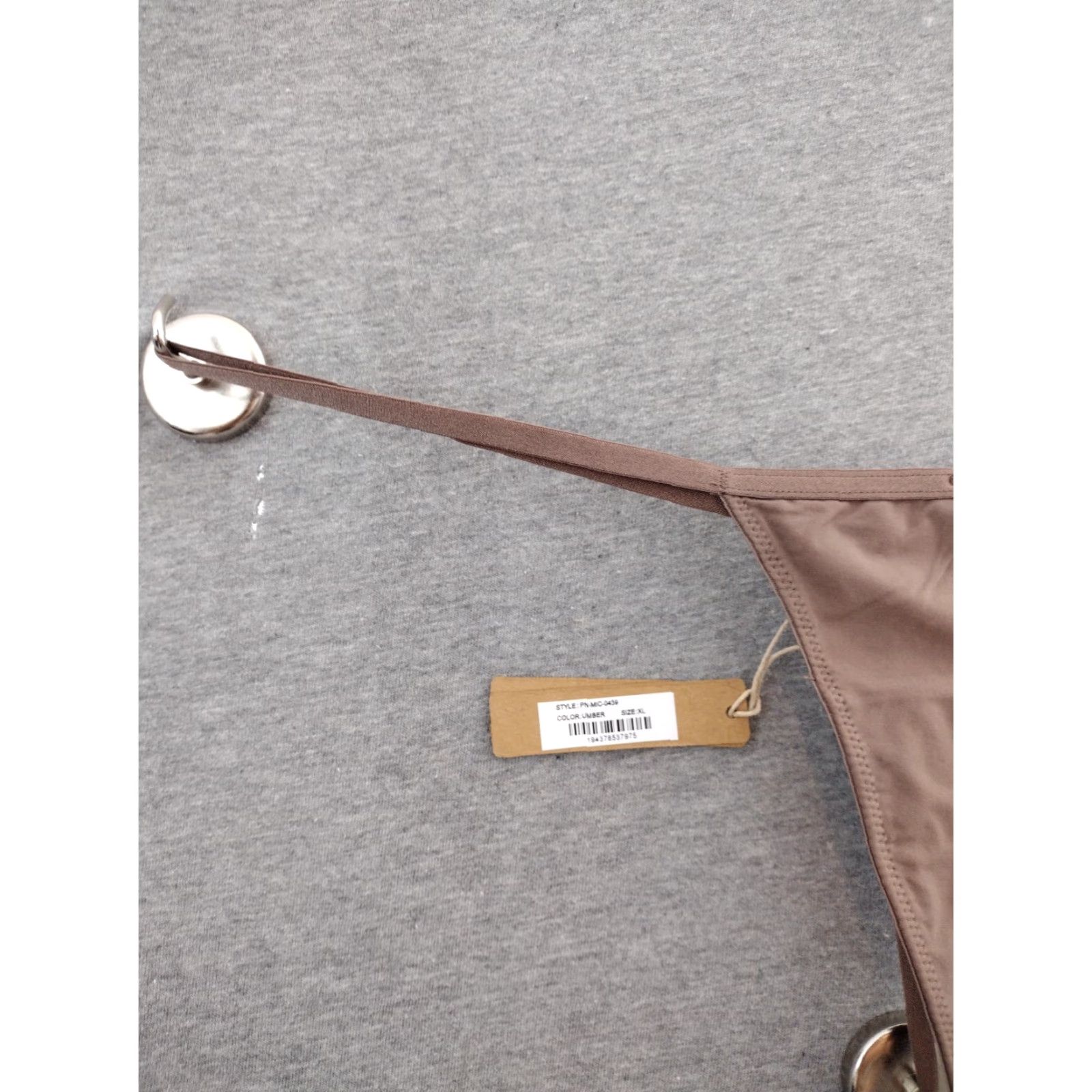 SKIMS VINTAGE No — SKIMS Panties Thong Womens XL Umber Sax? Size 40" / US 18 - 7 Thumbnail