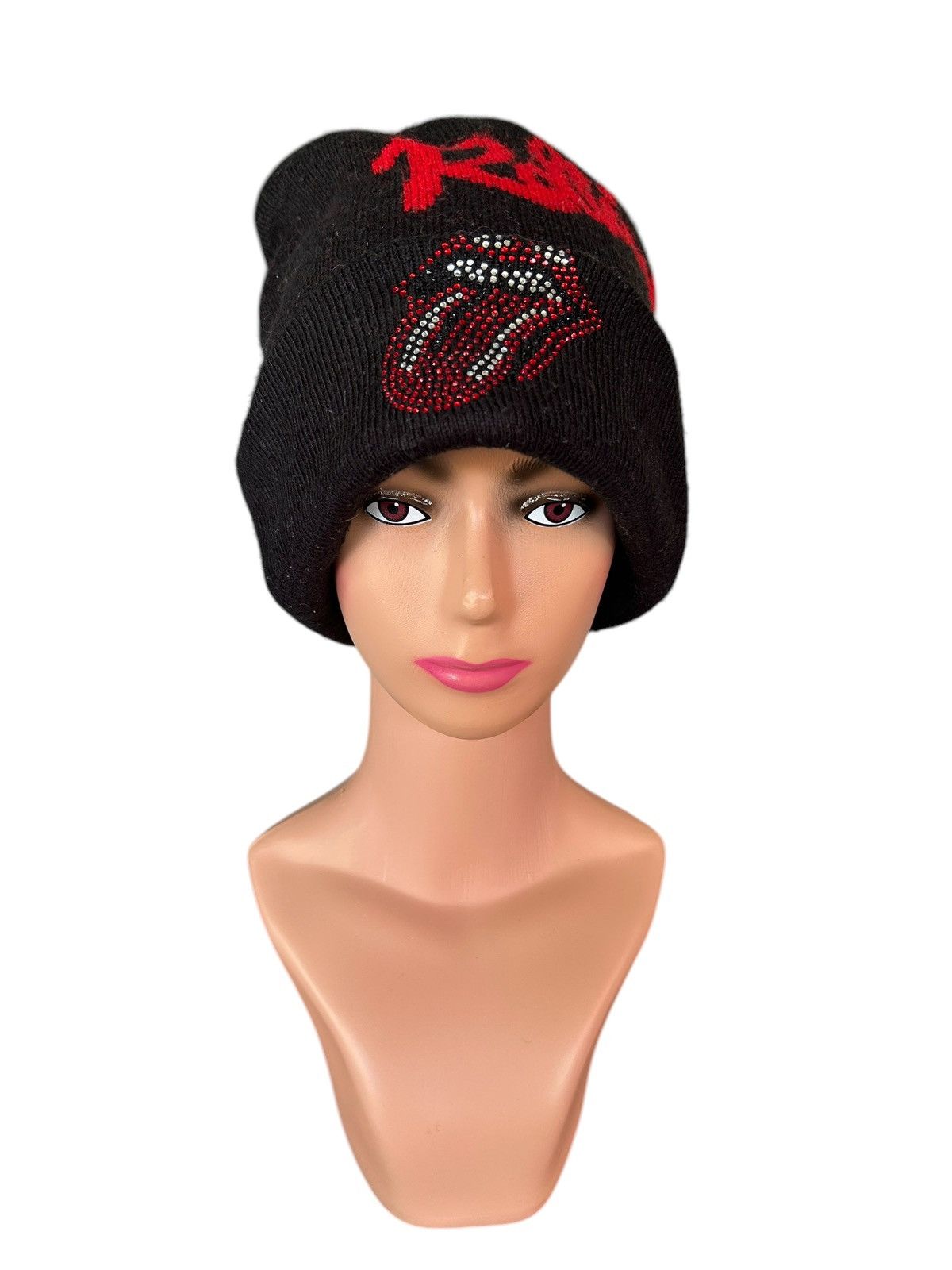 Japanese Brand × Kapital × Vintage Rolling Stone Band Beanie Hats hairy Size ONE SIZE - 2 Thumbnail