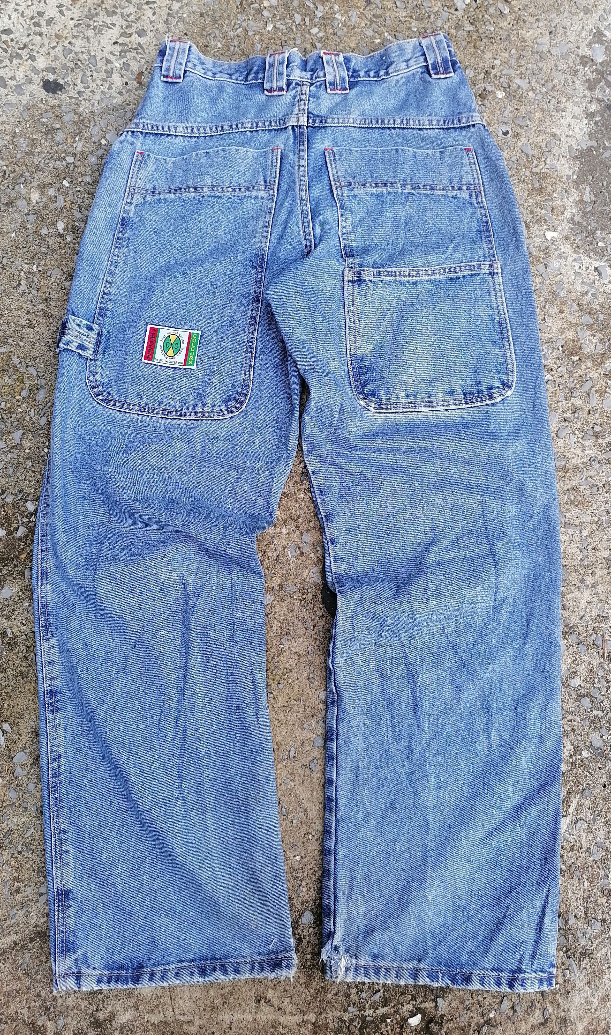 Cross Colours Cross Colours Nice Pocket Hip Hop Style jeans Size US 30 / EU 46 - 2 Thumbnail