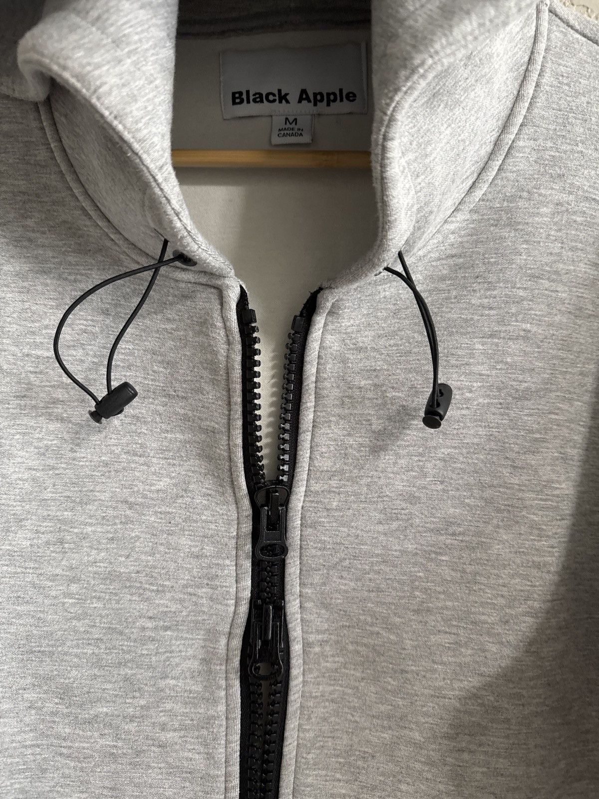 Black Apple Black Apple Two Way Zip Long Hoodie Size US M / EU 48-50 / 2 - 4 Thumbnail