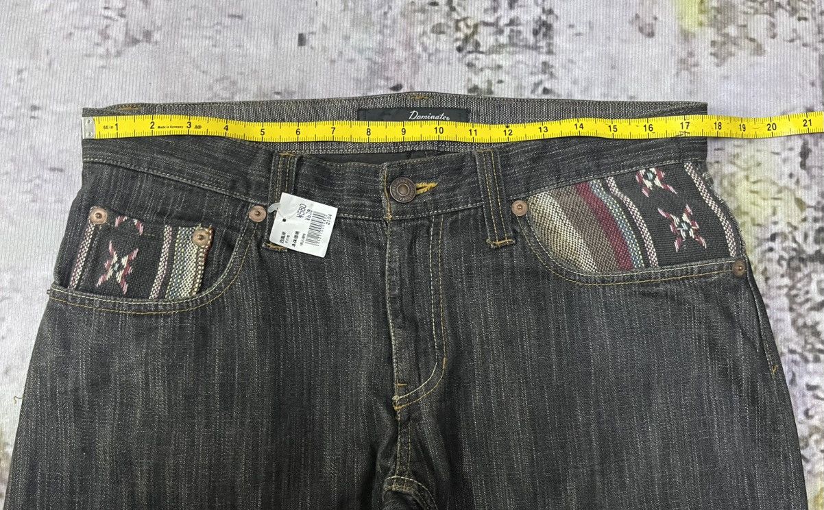 If Six Was Nine × Japanese Brand Japanese Dominate Handcrafted Jeans Distressed Jeans Size US 34 / EU 50 - 16 Thumbnail