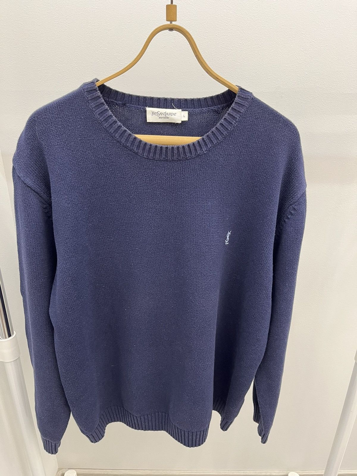 1990's Vintage Saint Laurent Jeans YSL Oversize Sweater | eBay