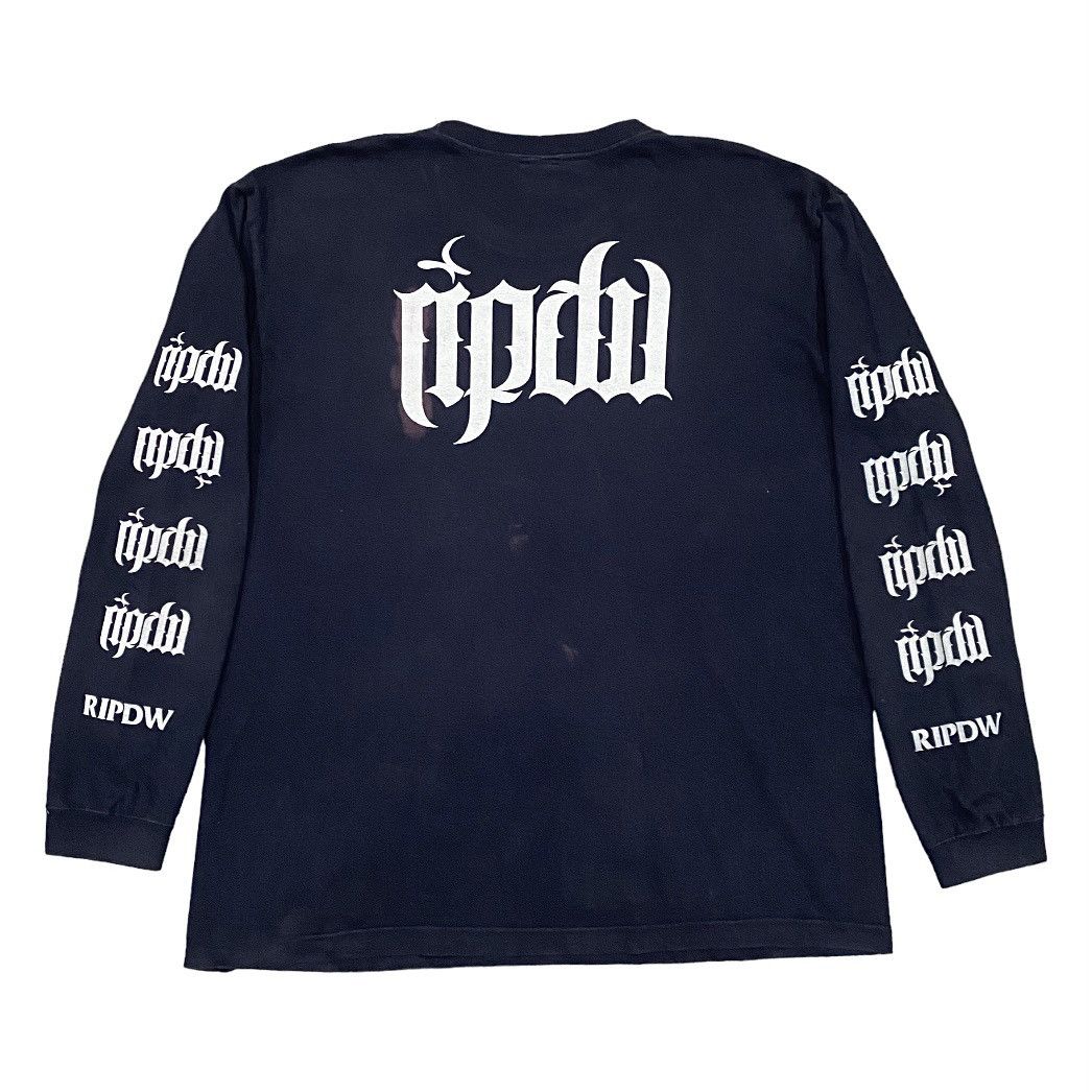 Japanese Brand RIPDW Design Work Logo Wording Longsleeves Tshirt Size US XL / EU 56 / 4 - 1 Thumbnail