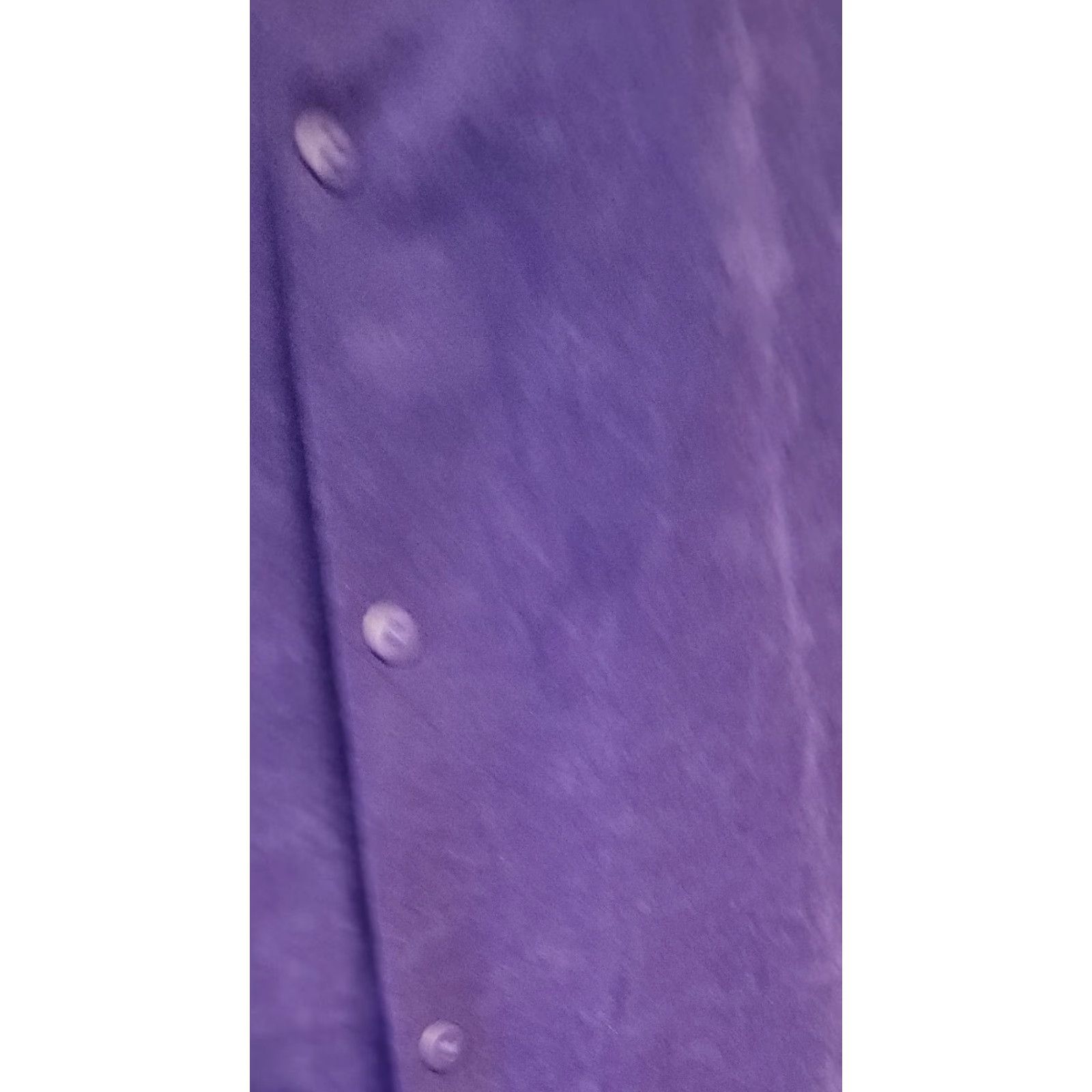 Vintage VINTAGE UNITS Maxi Purple Velvet Dress Button Up Top M L 80s Women's Velvet Maxi Dress Size M / US 6-8 / IT 42-44 - 3 Thumbnail