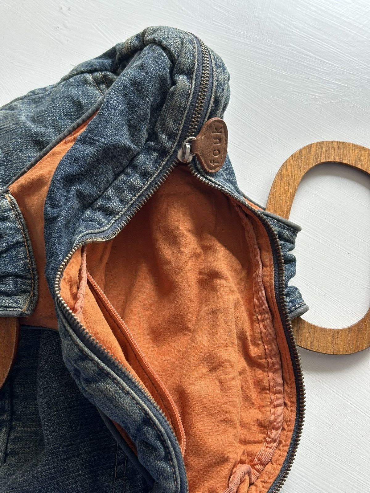 Other Vintage Jeans Button Wooden Handles Bag Retro Band Opium Size ONE SIZE - 7 Thumbnail