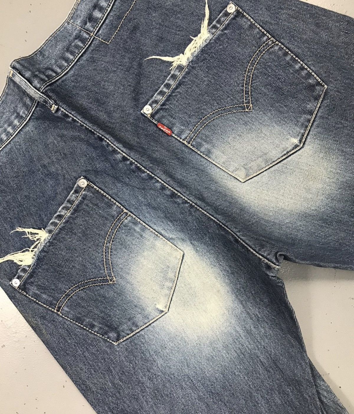 Levi's Vintage Levi’s engineer jeans denim Size US 31 - 10 Thumbnail