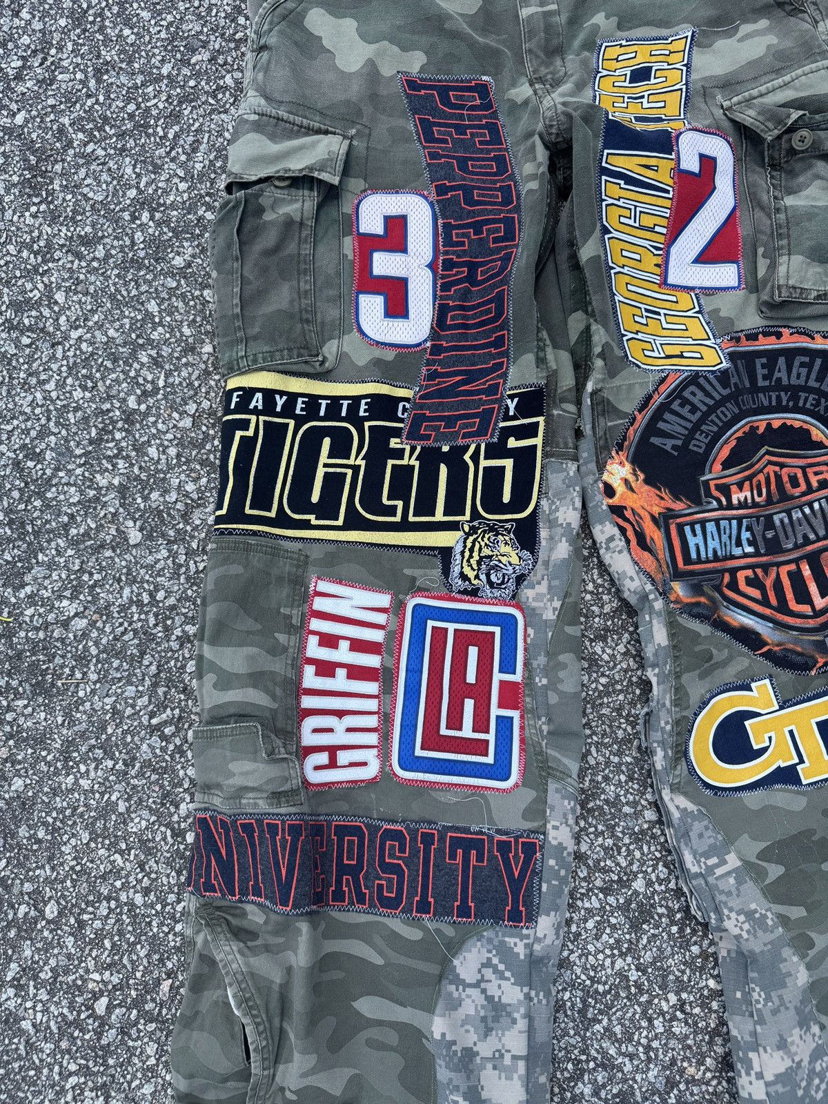 Faded Glory Double Cargos Size US 32 / EU 48 - 2 Thumbnail