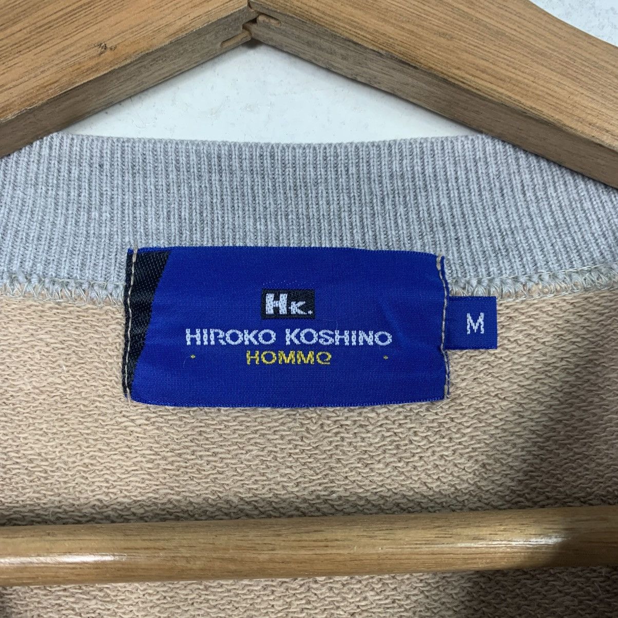 Hiroko Koshino Homme Hiroko Koshino Homme Spellout Crewneck Sweatshirt Size US M / EU 48-50 / 2 - 12 Thumbnail