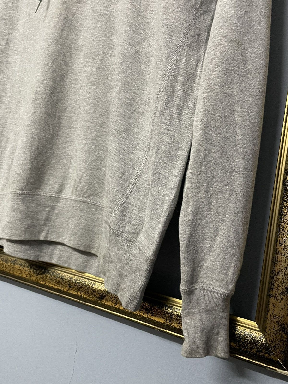 A.P.C. Vintage A.P.C Rue De Furus Paris Blank Distressed Hoodie Size US M / EU 48-50 / 2 - 5 Thumbnail