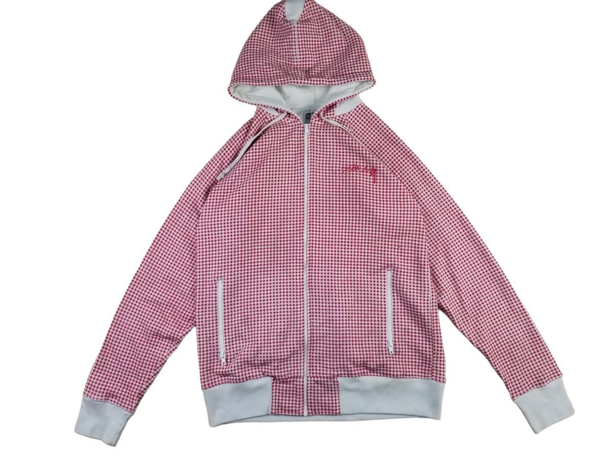 Stussy × Vintage Vintage Stussy Hoodie Polka Size US L / EU 52-54 / 3 - 1 Thumbnail