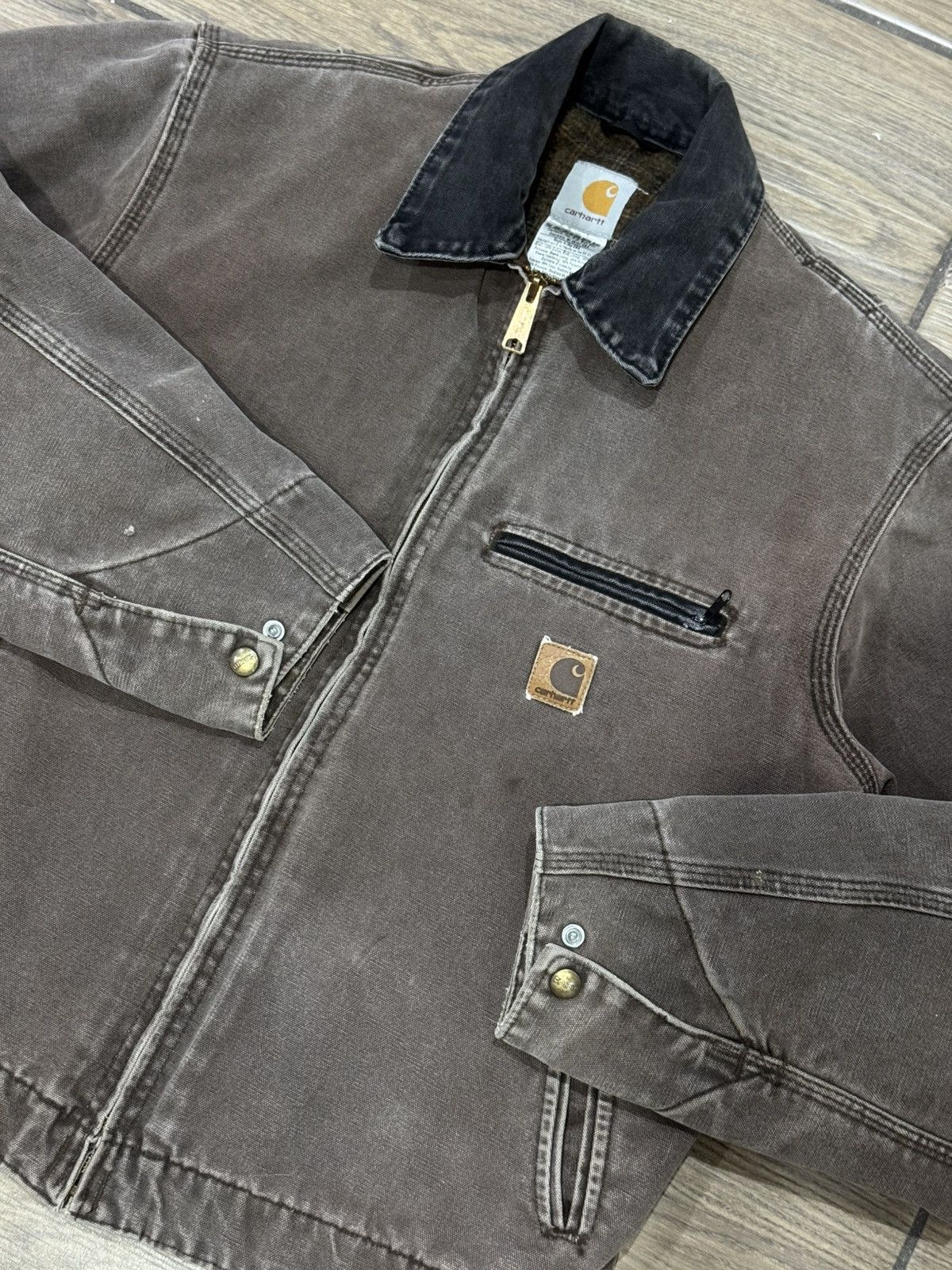 Carhartt Carhartt Detroit Jacket J97 CHT 2003 Size US M / EU 48-50 / 2 - 5 Thumbnail