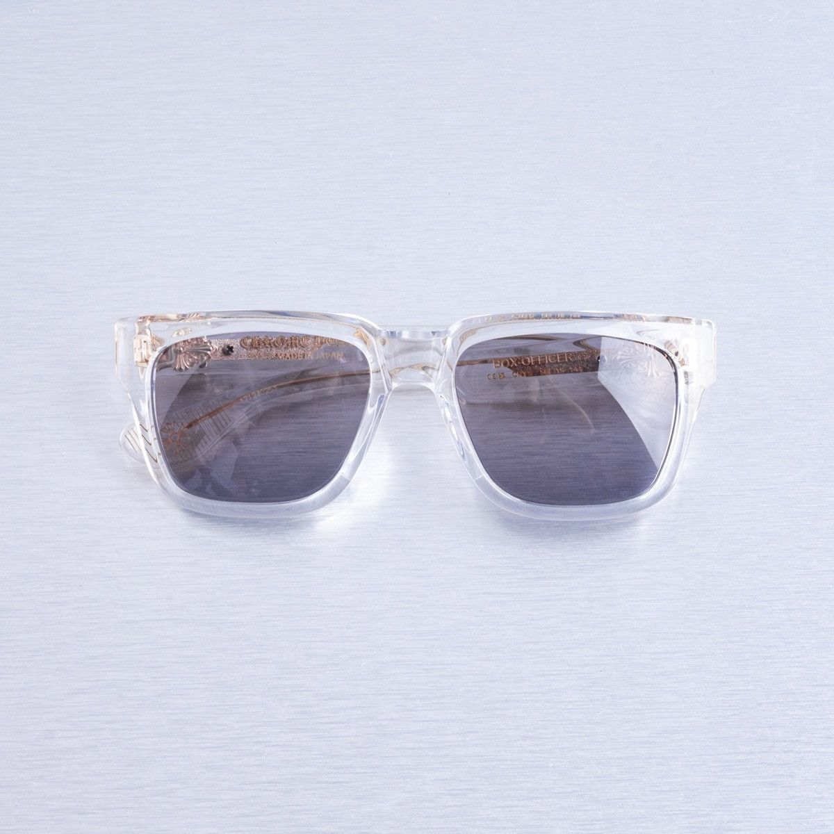 Chrome Hearts CHROME HEARTS BOX-OFFICER CRYSTAL SUNGLASSES Size ONE SIZE - 7 Thumbnail