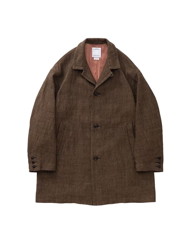 Visvim visvim mie coat in black and brown Size US M / EU 48-50 / 2 - 1 Thumbnail