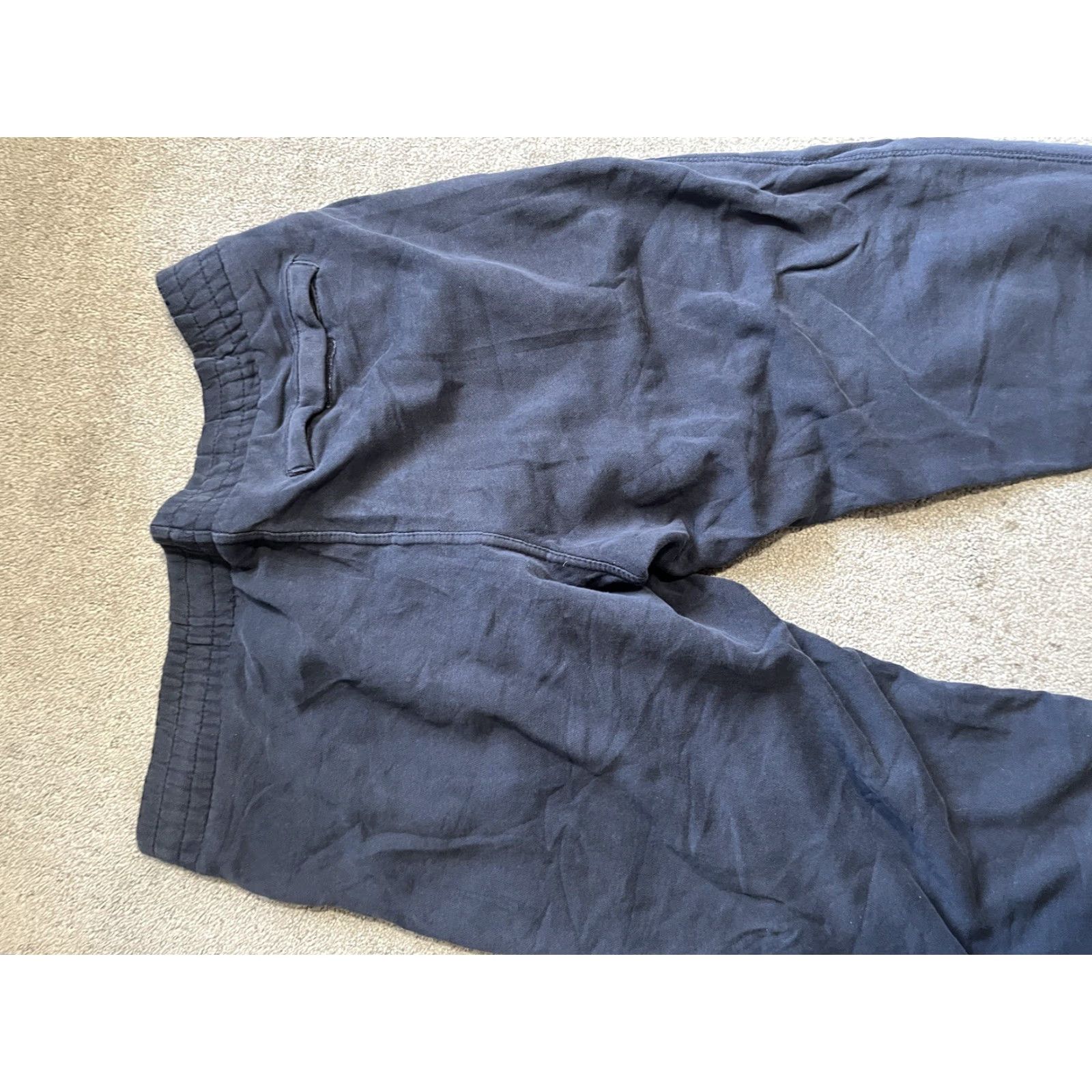 Nike VINTAGE Nike Mens Large Fleece Lined 341574-405 Blue Jogger Sweatpants Shirts? Size US 33 - 5 Thumbnail