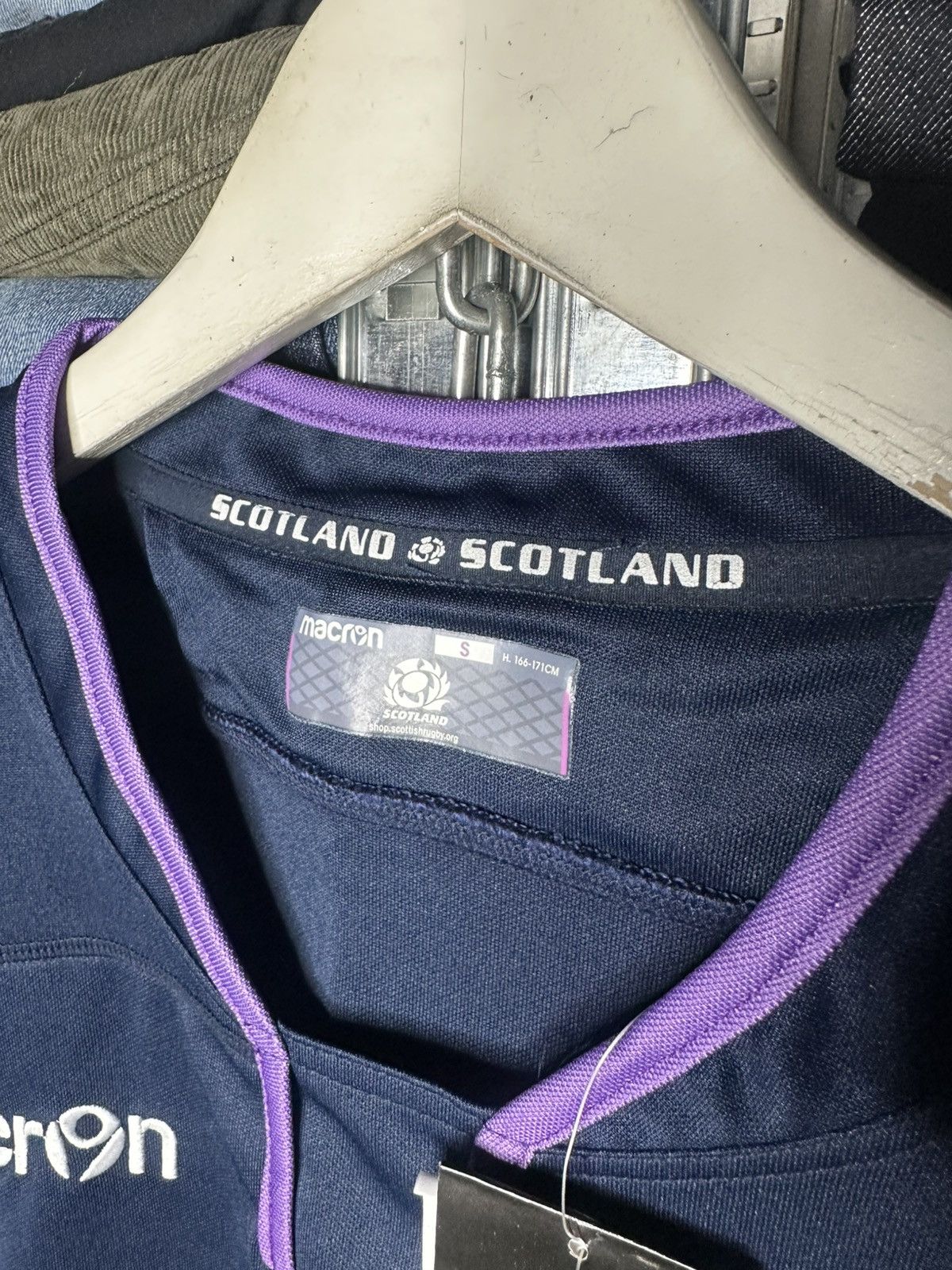 Macron Scotland 2018/2019 Macron Home Rugby Jersey Shirt Size S Size US S / EU 44-46 / 1 - 7 Thumbnail