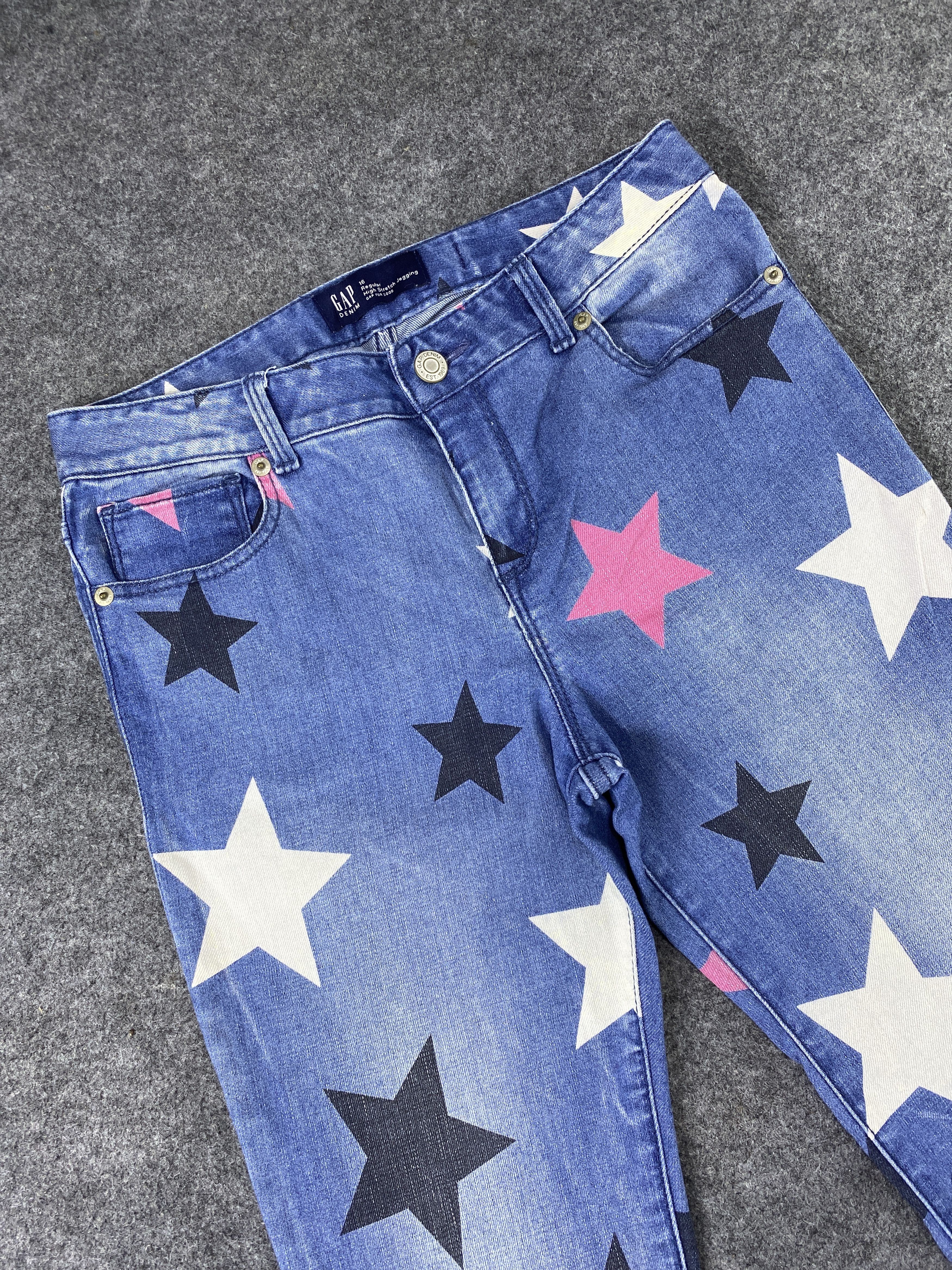 Gap GAP High stretch Jegging Blue Wash Denim-J989 Size US 28 / EU 44 - 5 Thumbnail
