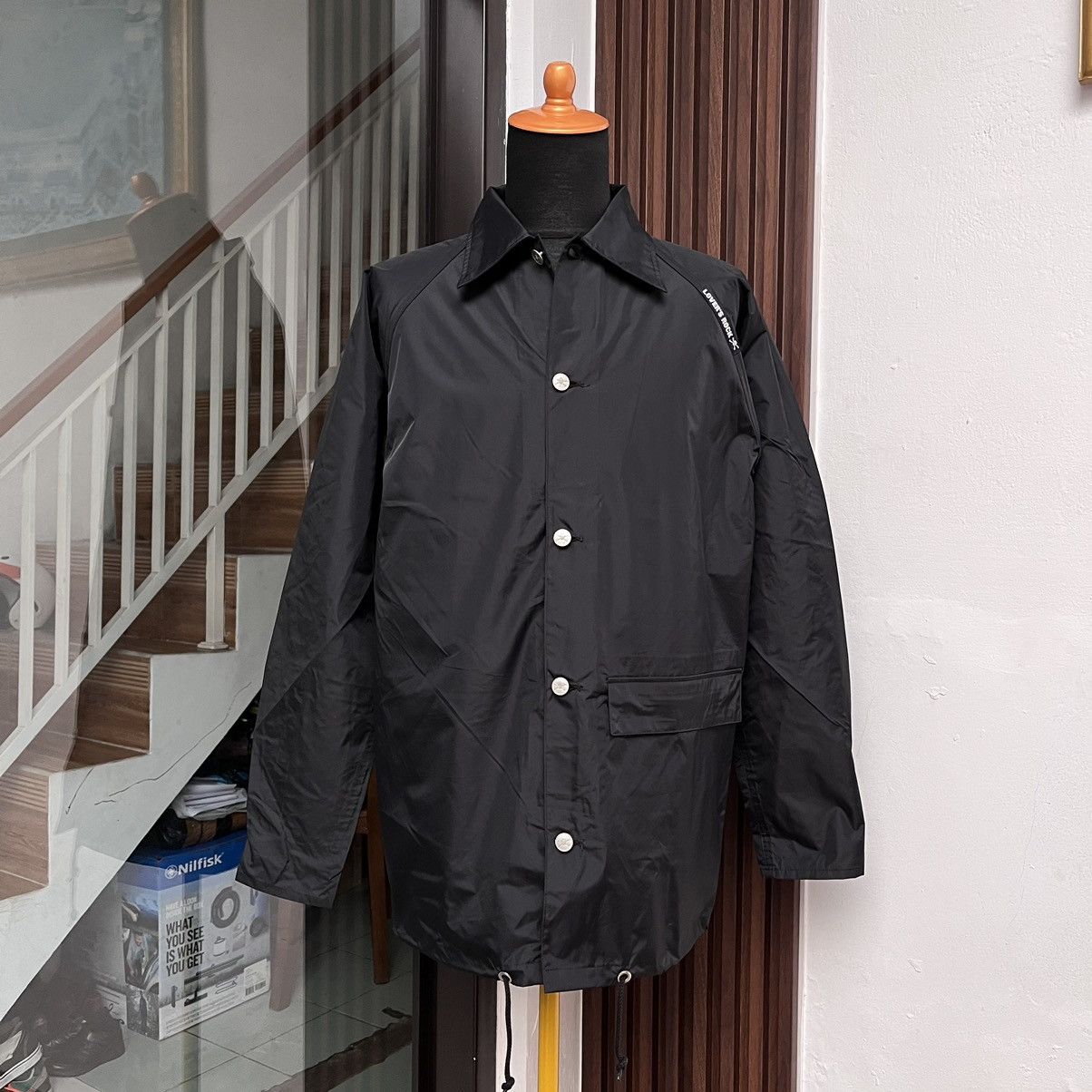 Hysteric Glamour × Japanese Brand Windbreaker Super Lover"s Rock Japan Big Logo (UNISEX) Size US L / EU 52-54 / 3 - 2 Thumbnail