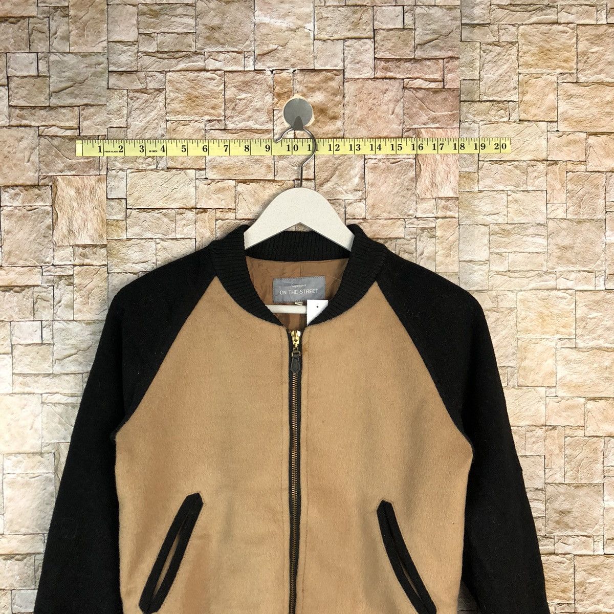 Japanese Brand Aquagirl On The Street Brown Bombers Jacket #A1112 Size XS / US 0-2 / IT 36-38 - 2 Thumbnail